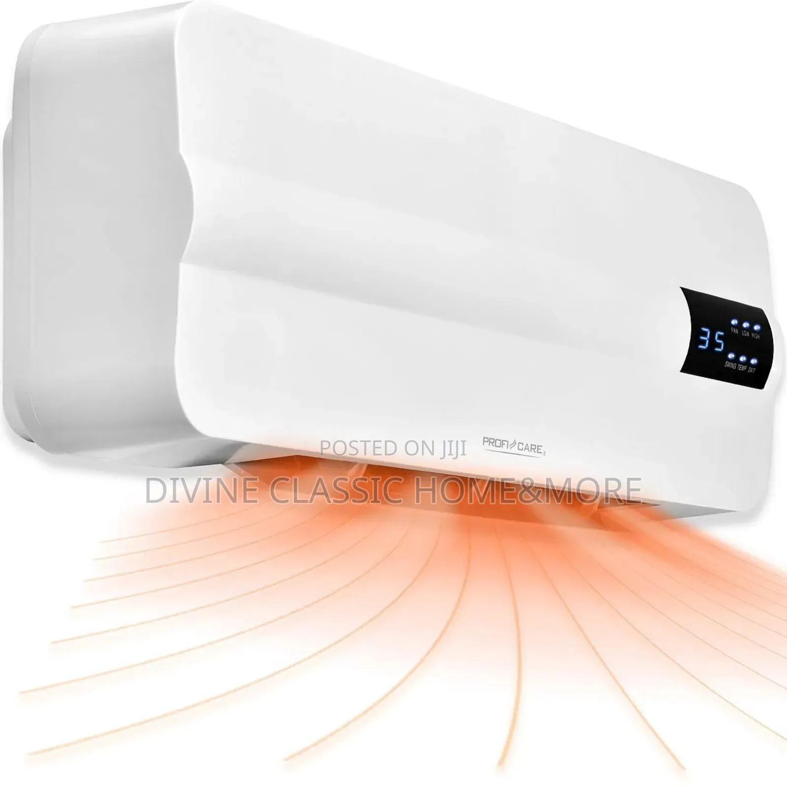 Proficare Wall Fan Heater With Open Window