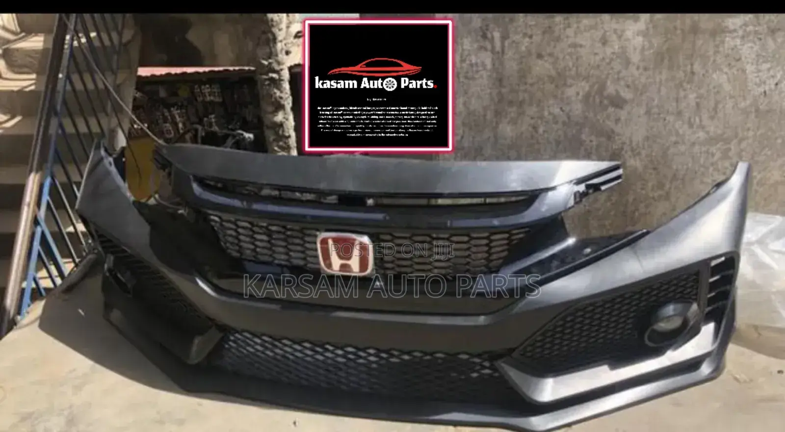 Honda Civic 16 Complete Bumper Spec Type