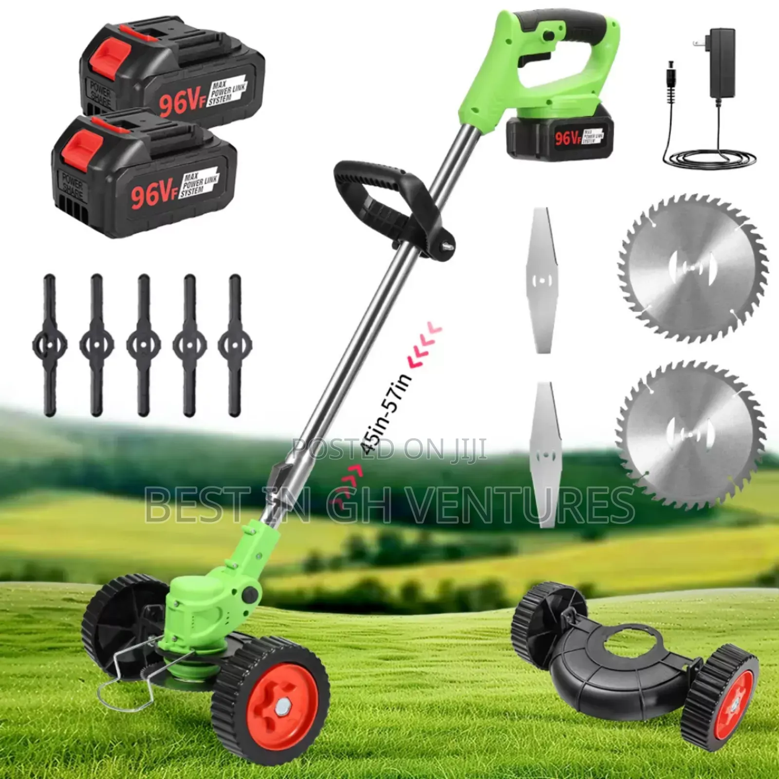 10 Blades Weeding Machine (Cordless)