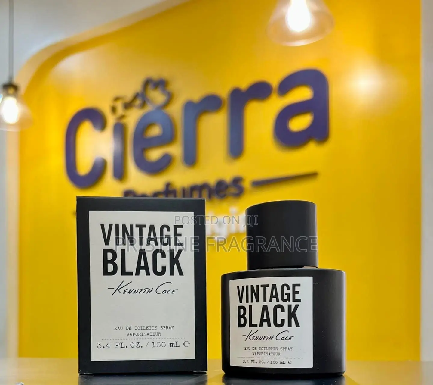 Vintage Black Edt 3.4oz
