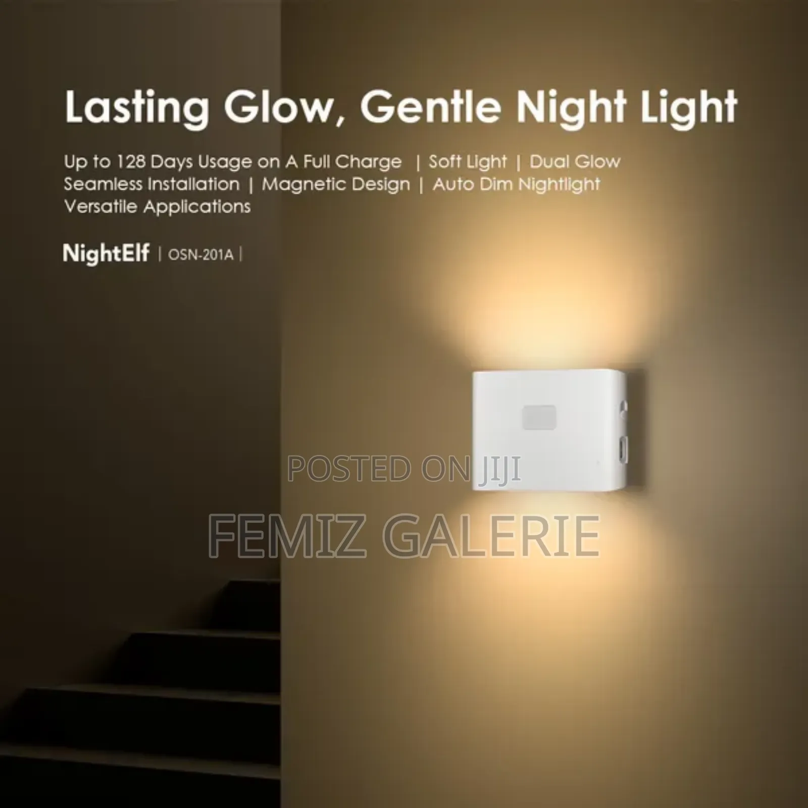 Oraimo Night Elfs 300mah Sensor Night Light 2pcs
