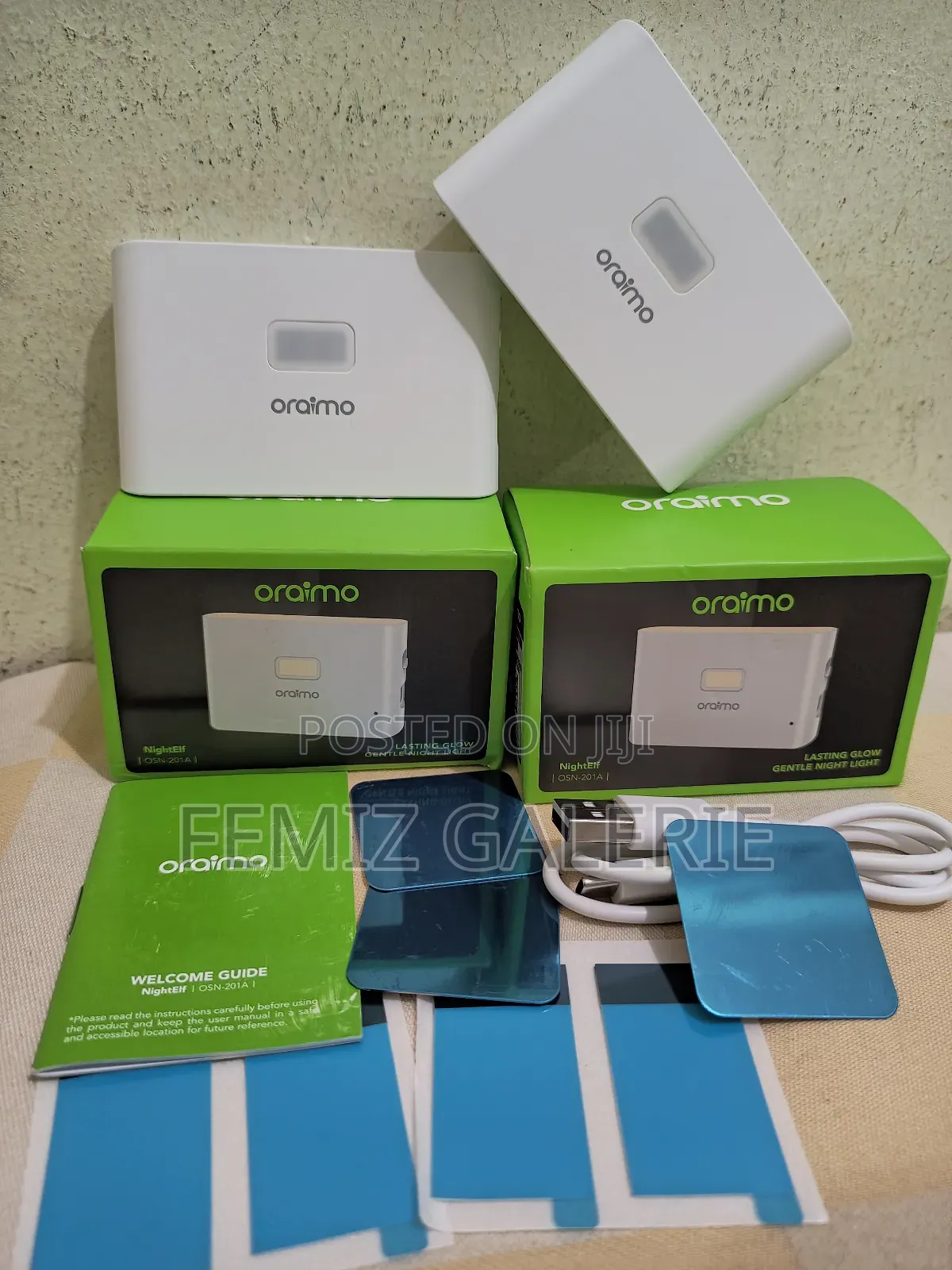 Oraimo Night Elfs 300mah Sensor Night Light 2pcs
