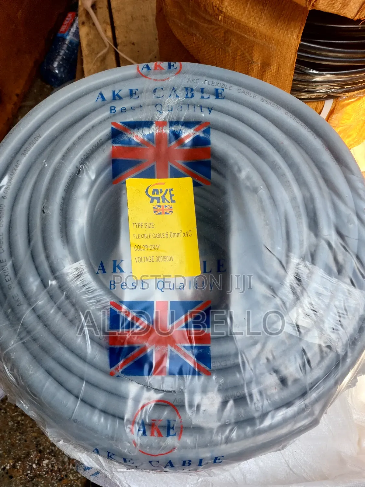 British Cables 6mm ×4 Flexible