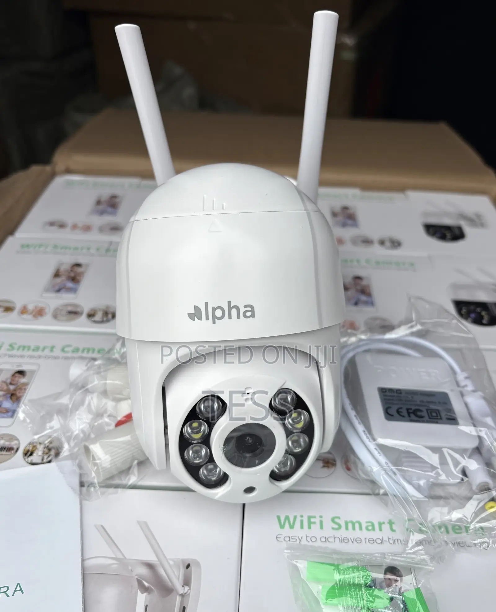 Alpha Wifi PTZ Mini Camera Motion Tracking Color at Night