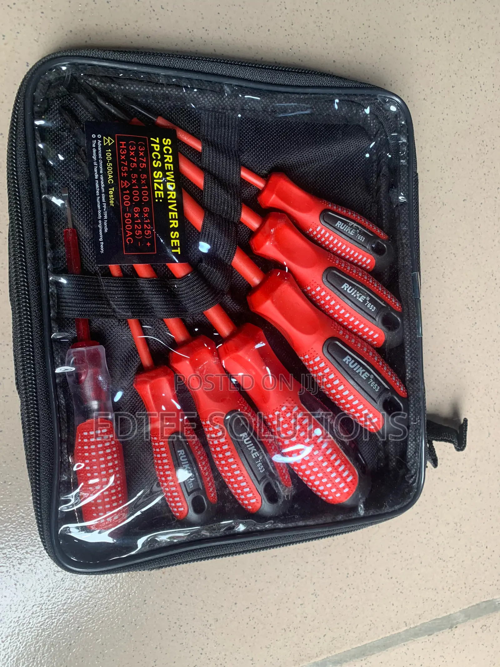 7pcs Advance Chrome Vanadium Steel Screwdriver Set