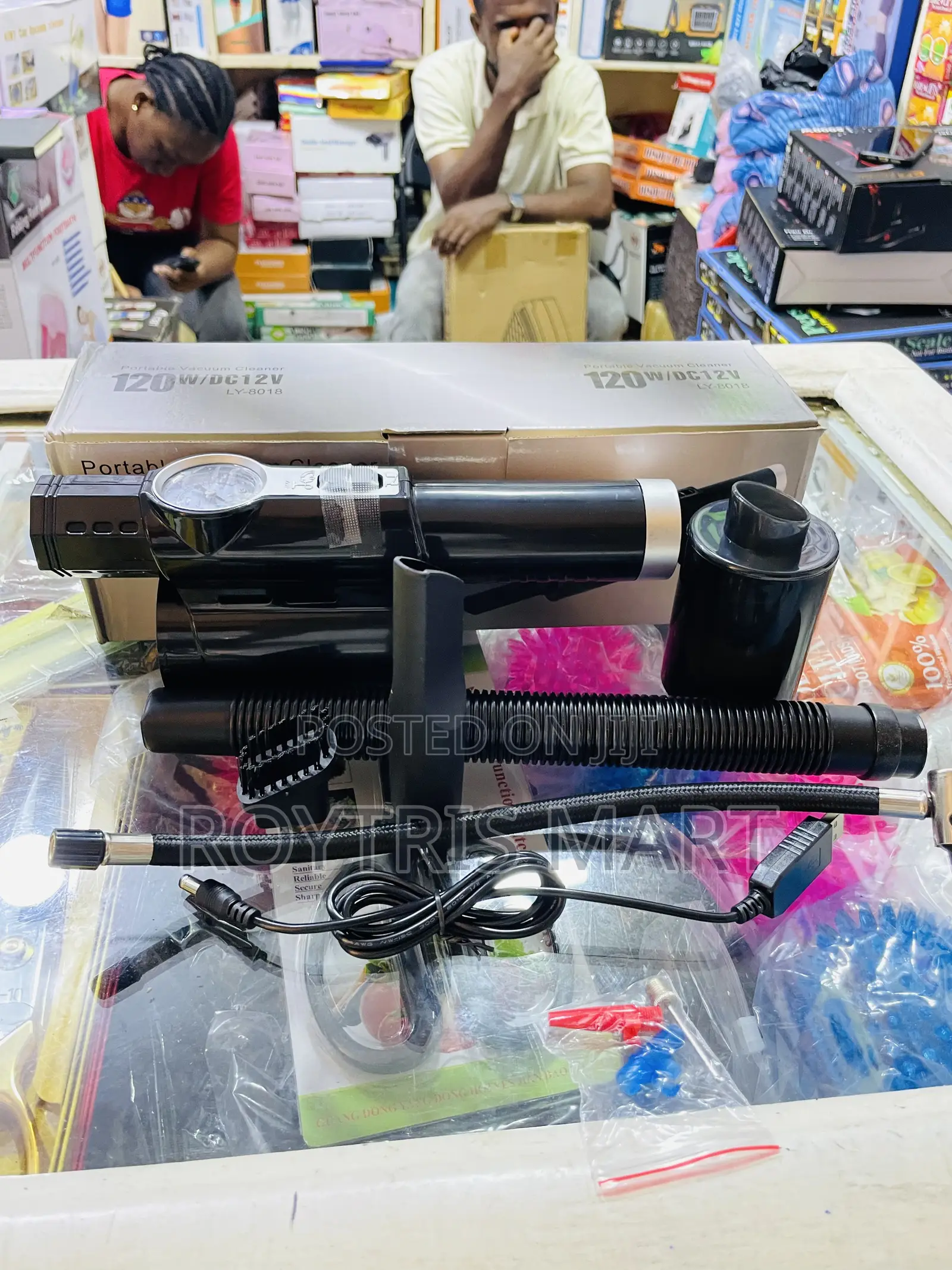 Lighter Air Pump and Car Vacuum Cleaner