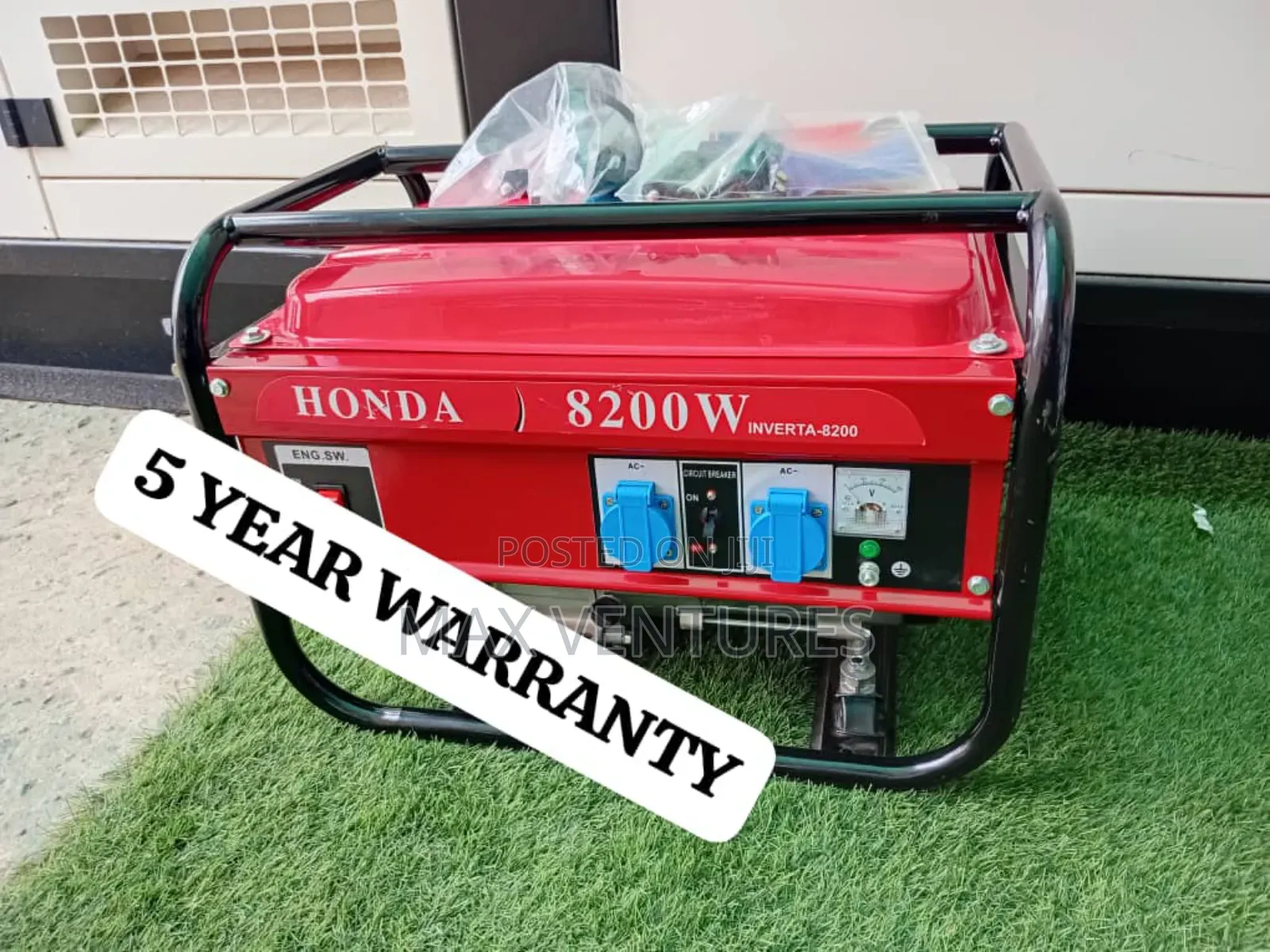 Inventive 7.5kva 8.2kw Honda Generator Petrol Engine 7.5kva