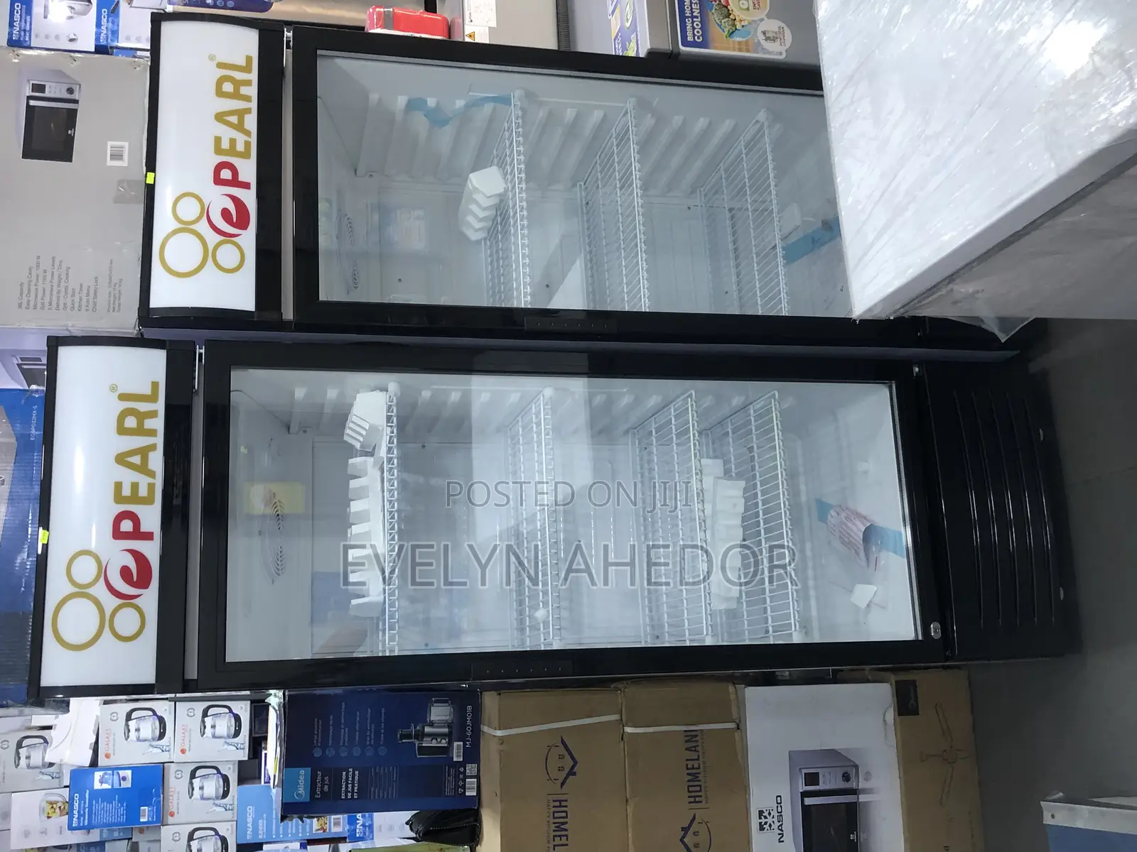 Affordable Store Appliance Pearl Display Fridge