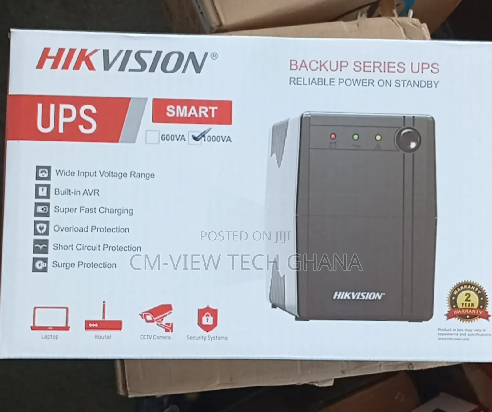1000va Hikvision Ups