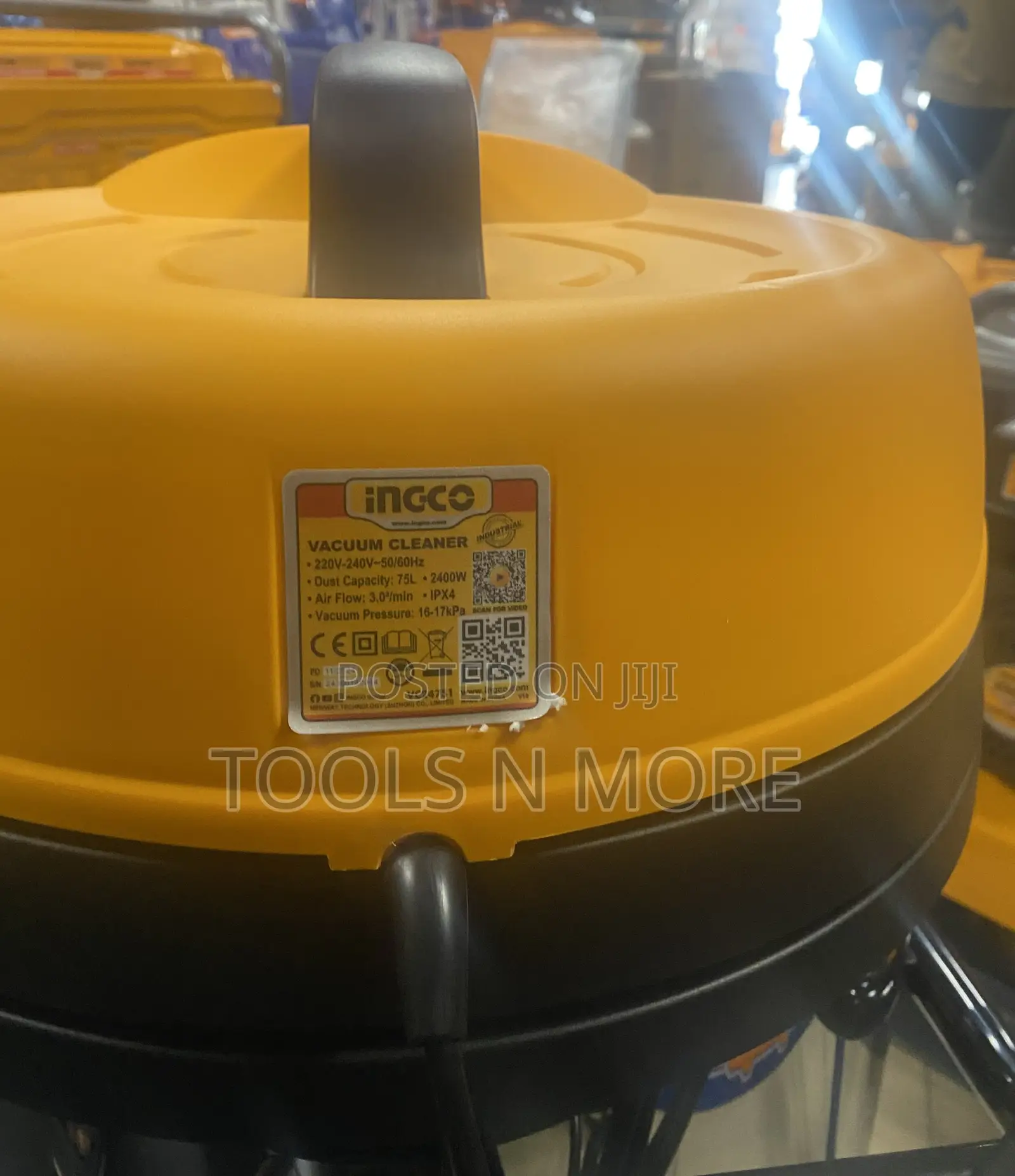 Ingco Vacuum Cleaner 75l
