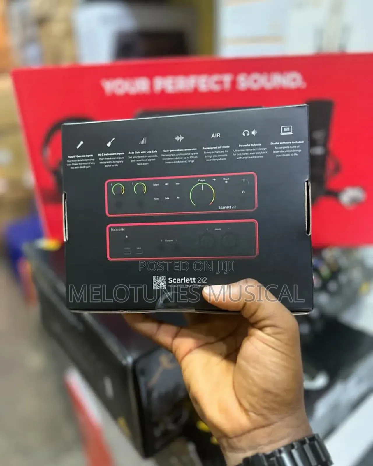 Focusrite Scarlett 2i2 4th Generation Soundcard
