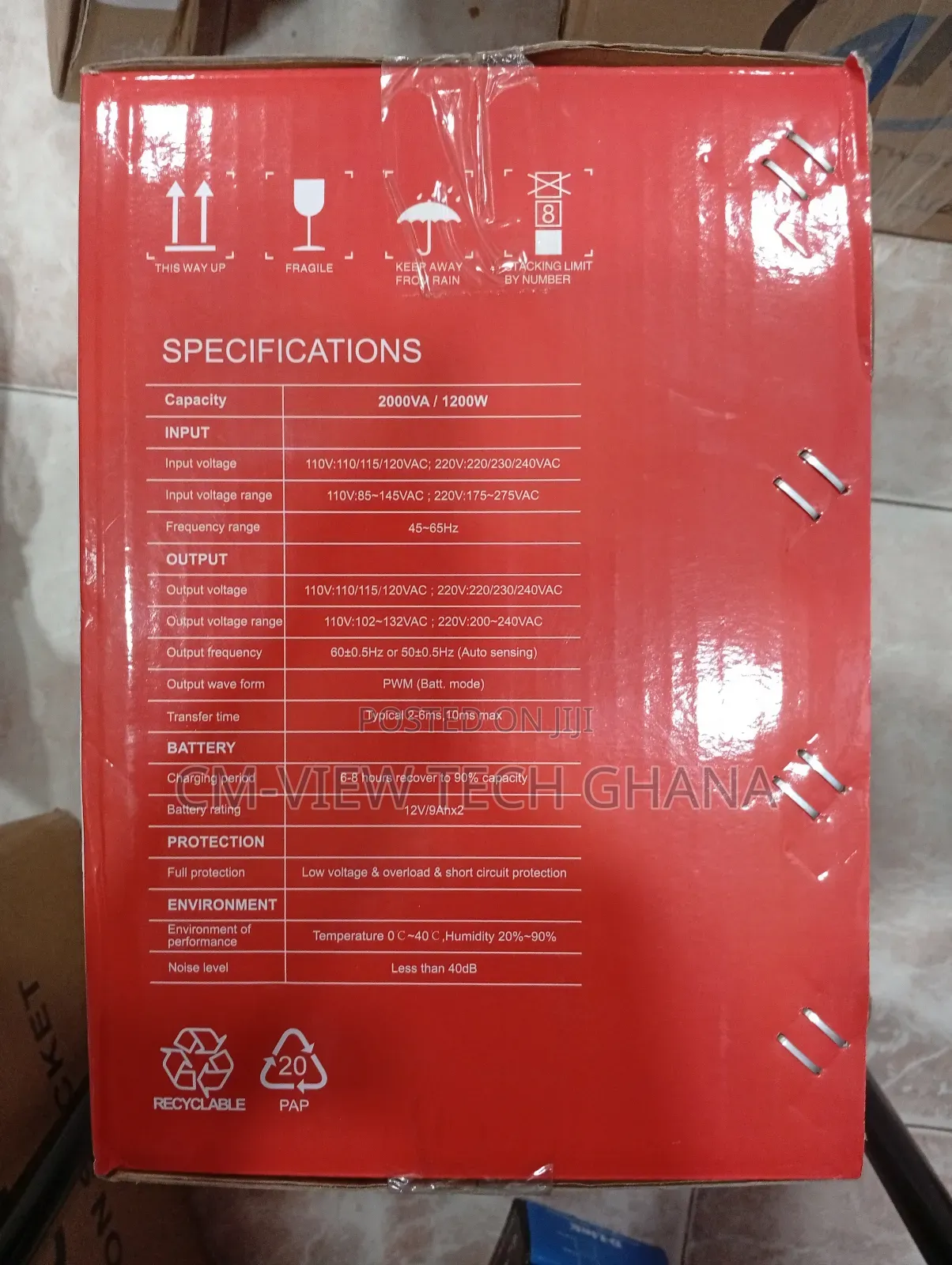 2000va Hikvision Ups