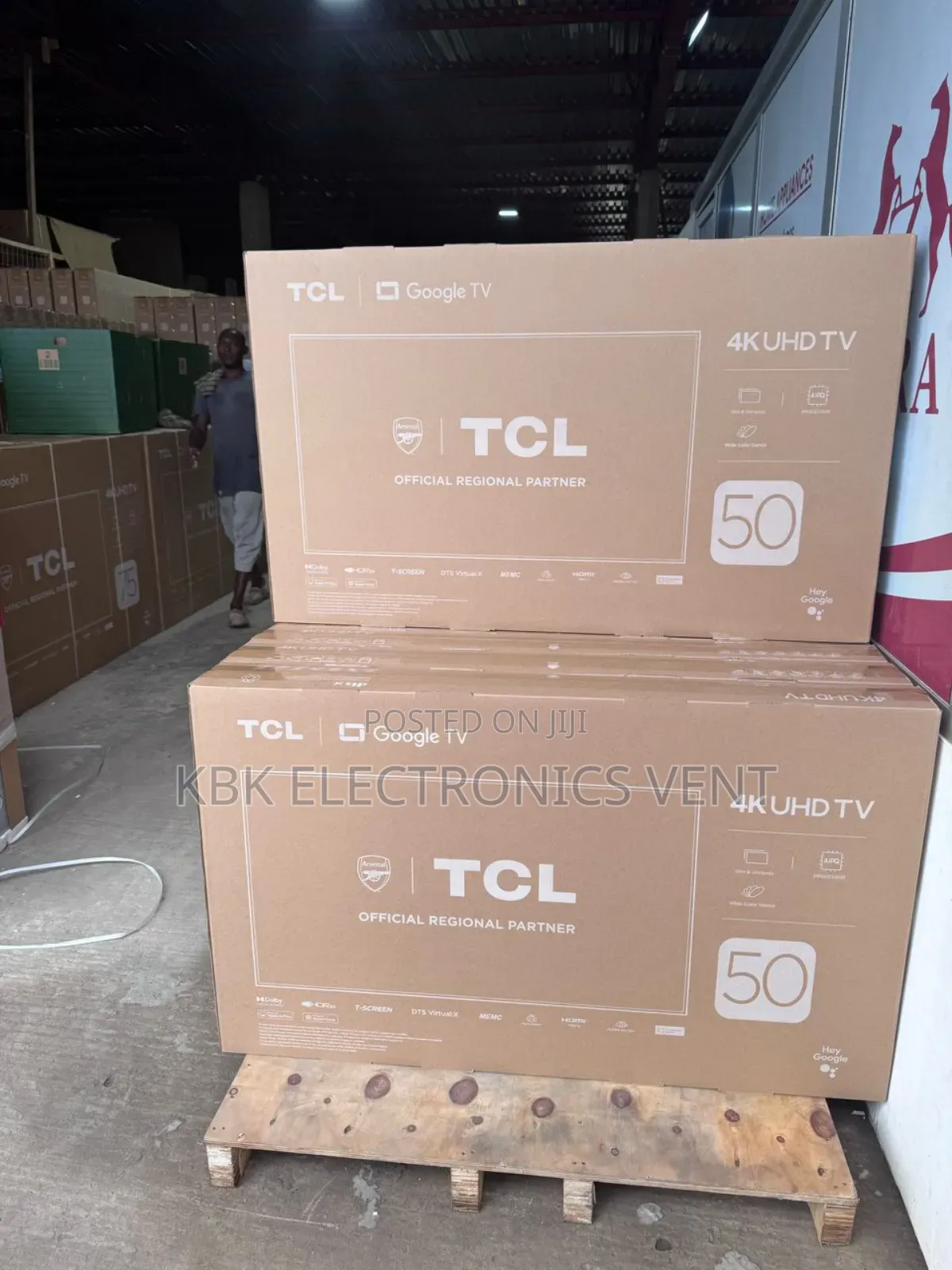 Tcl 50" Smart Uhd 4k Android Led Tv