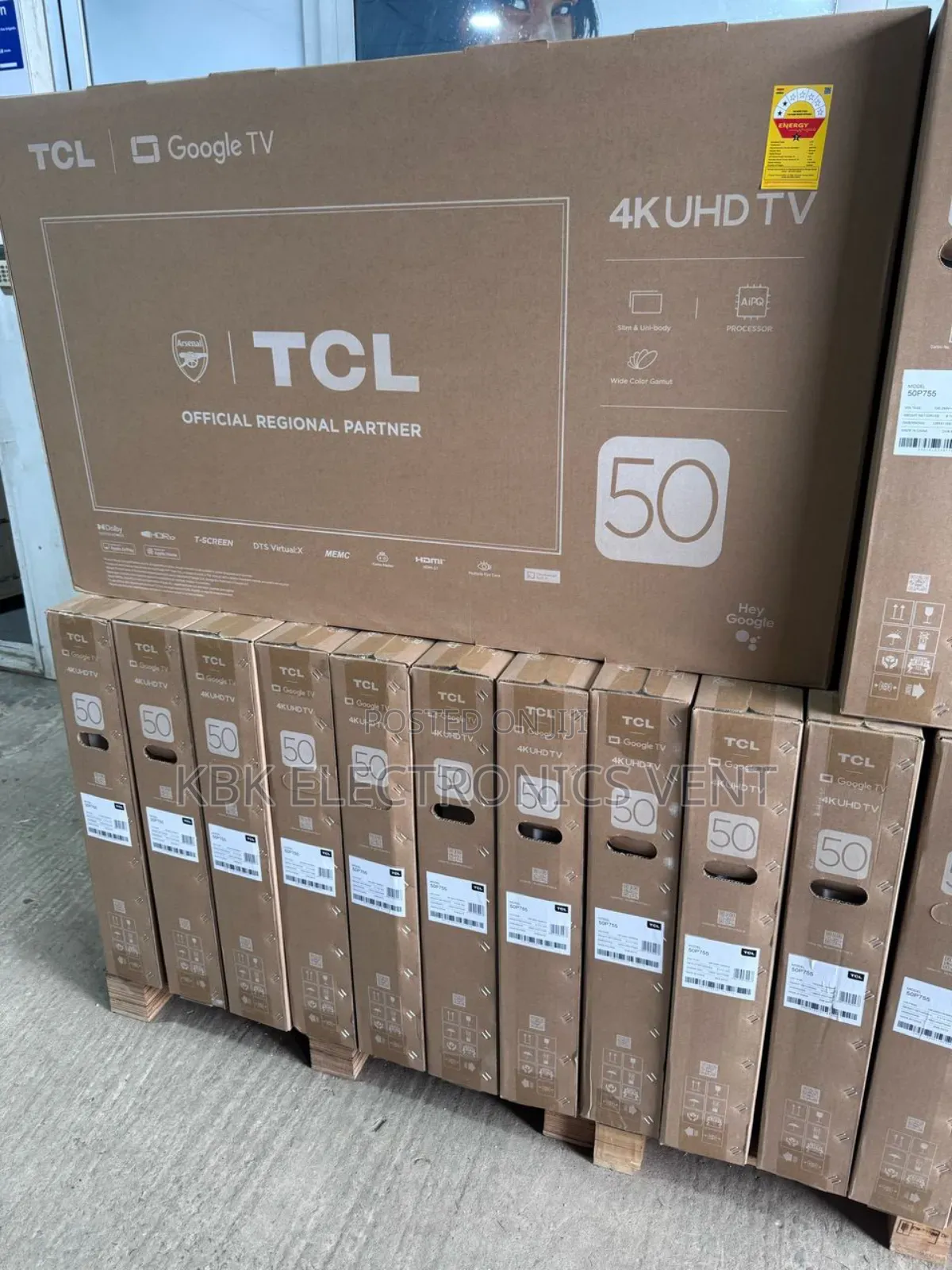 Tcl 50" Smart Uhd 4k Android Led Tv