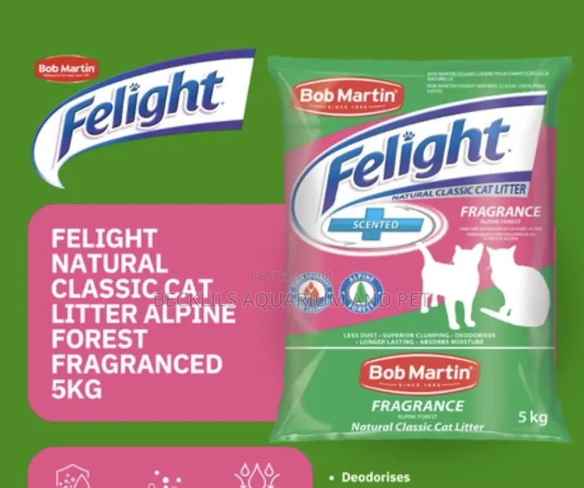 5 Kg Bob Martins Scented Cat Litter Sand