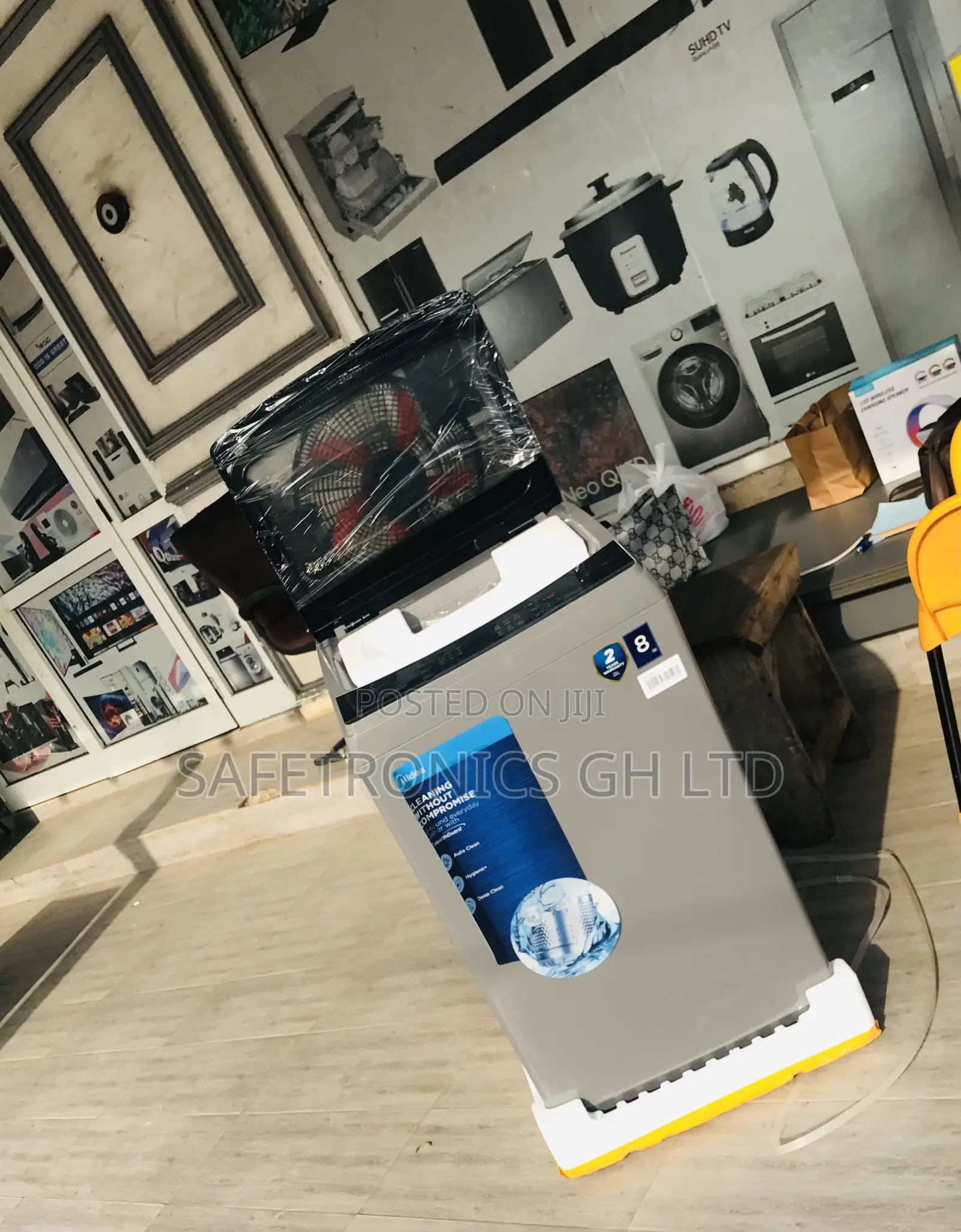 Sealed Best 8kg Topload Fullauto Smart Midea Washer