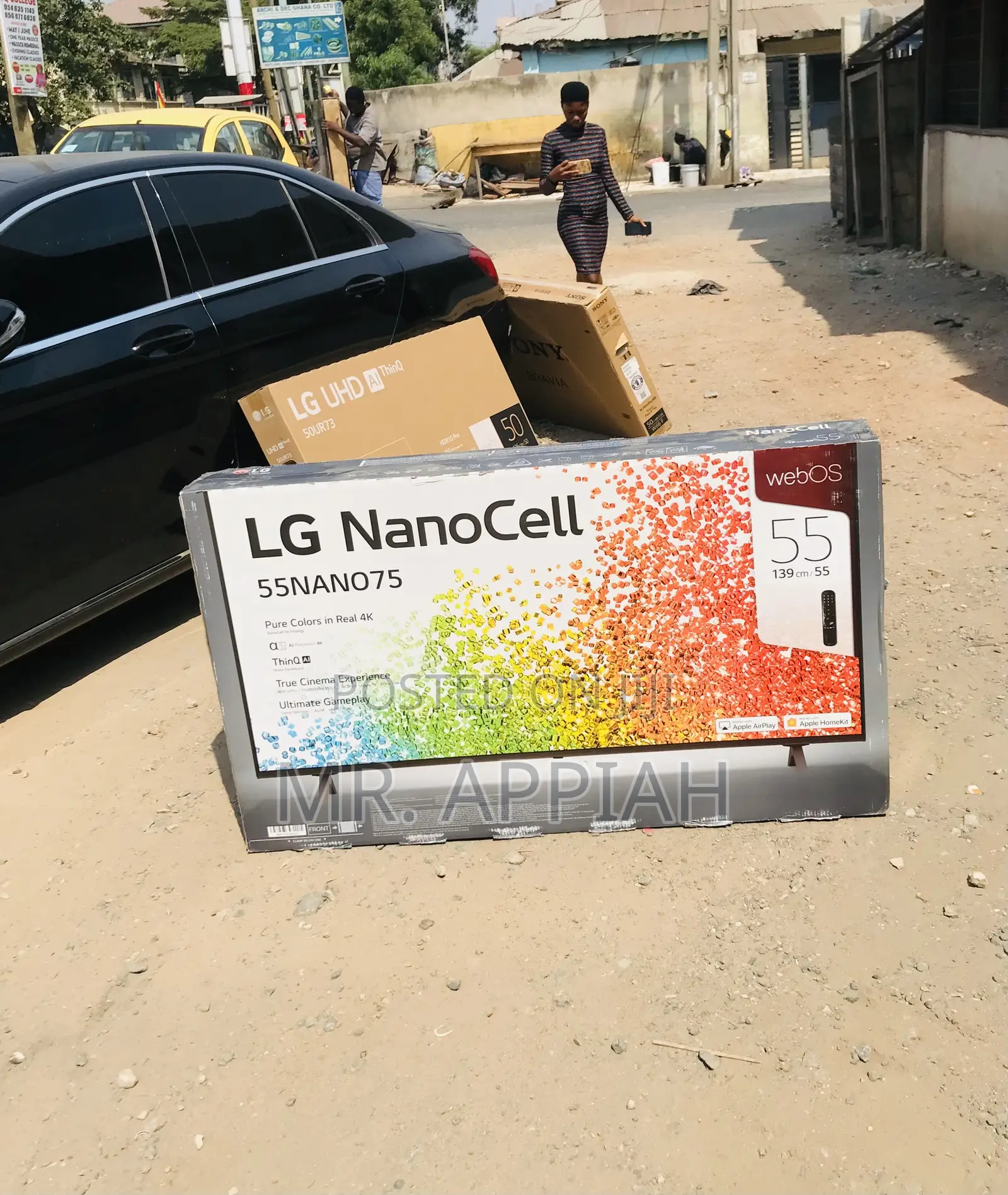 Premium Original Lg 55nano75 55” Nanocell Active Tv 