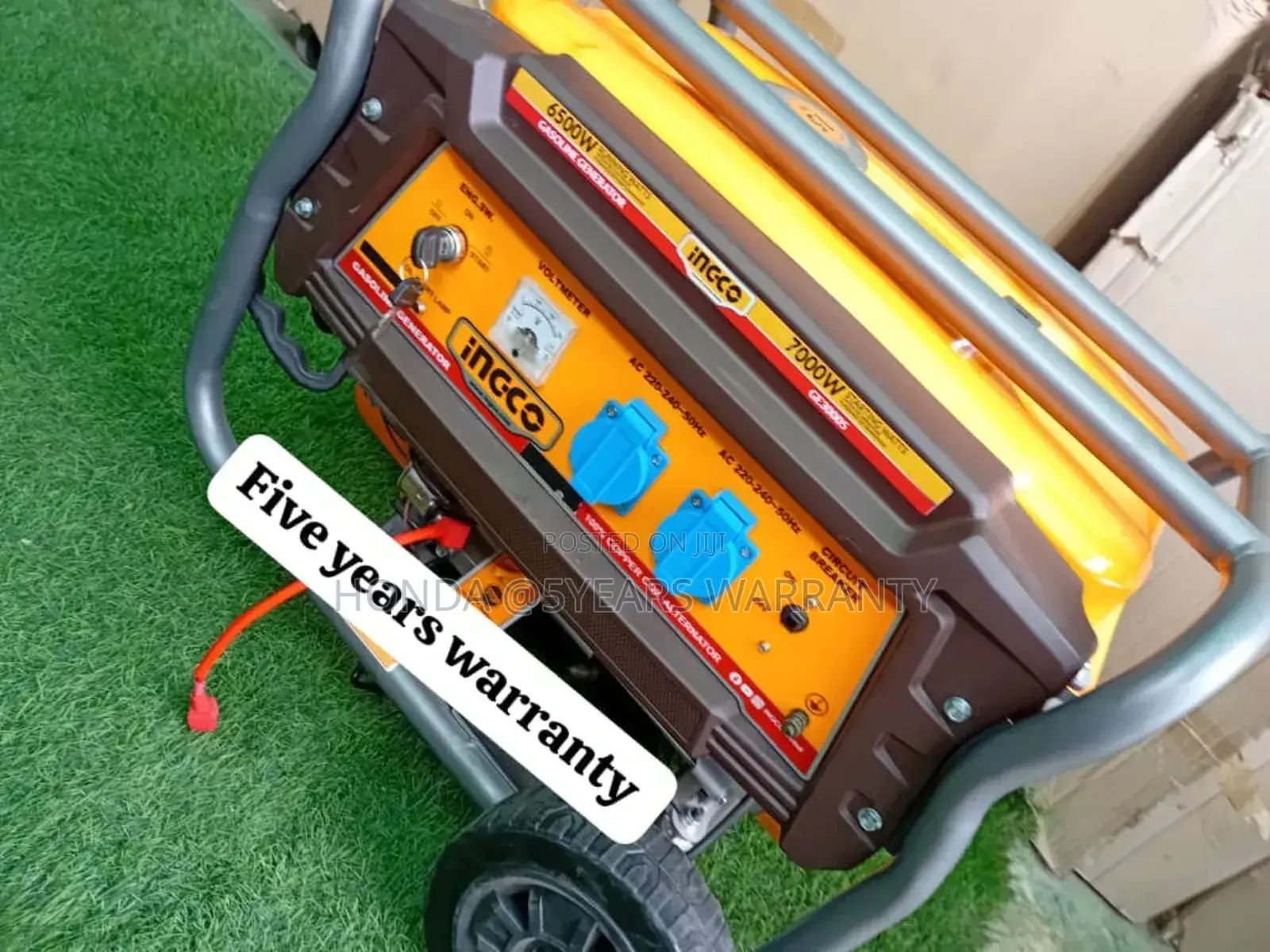 Power Waves 7.5kva 8500watt Petrol Ingco Generator 7.5kva