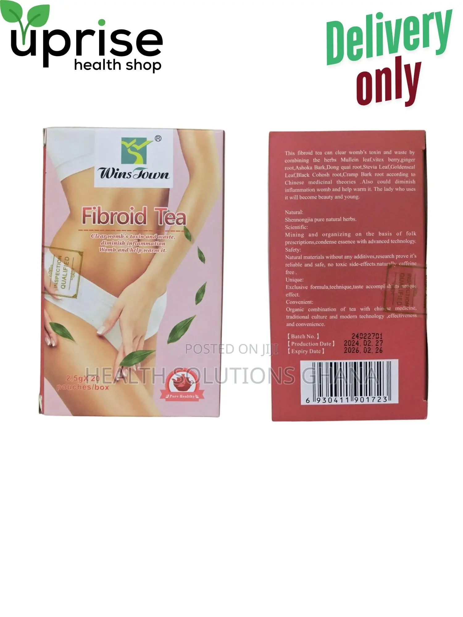 Wins Town Fibroid Tea (Pay After Delivery)