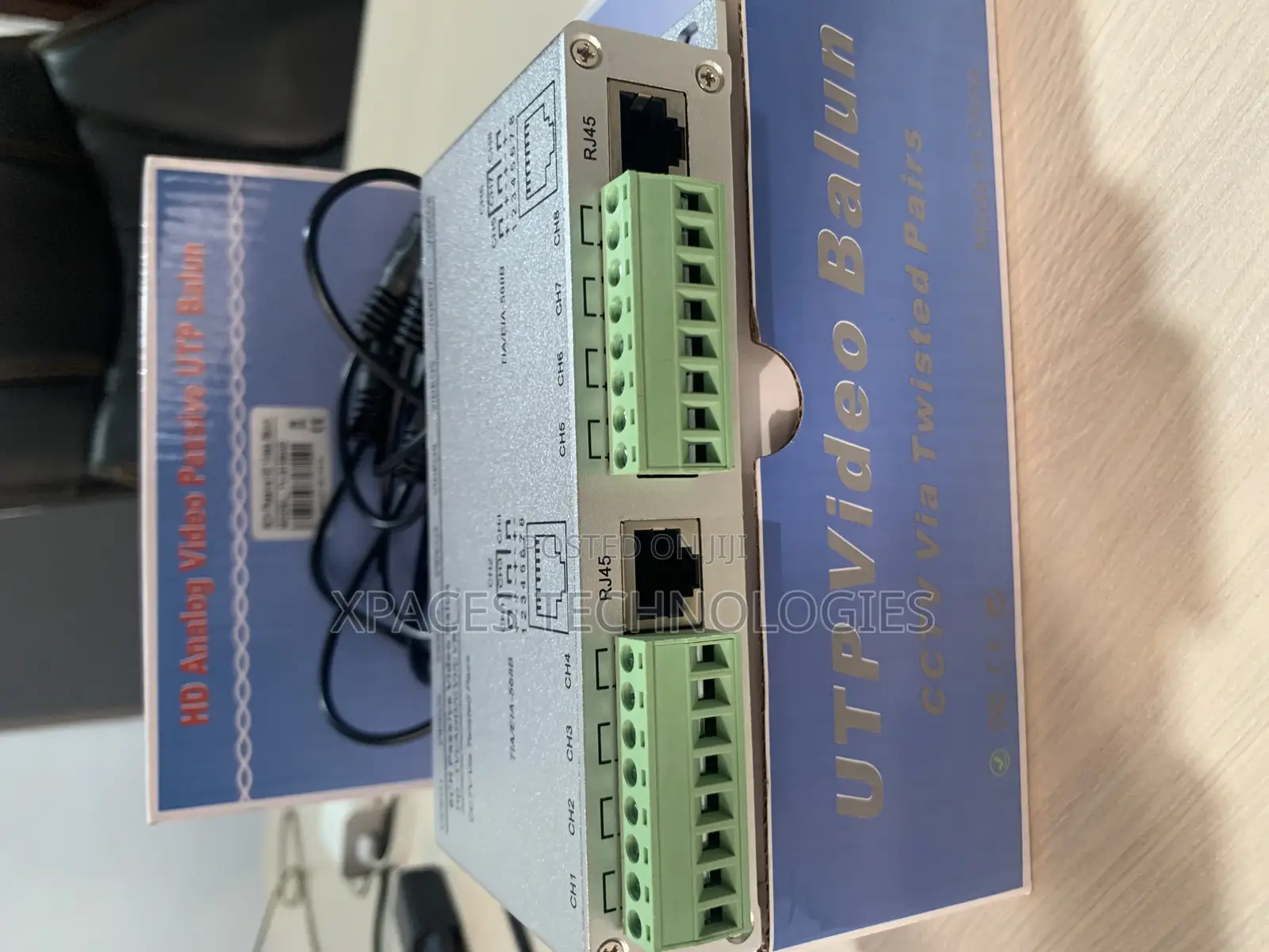 8channel CCTV Passive Video Balun Adapter Transmitter Utp