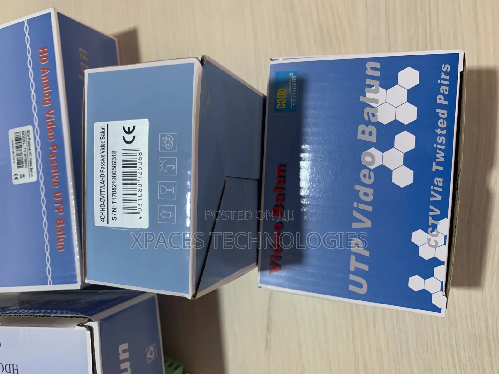 4channel Passive Video (Bnc) to Utp (Rj45) Video Balun