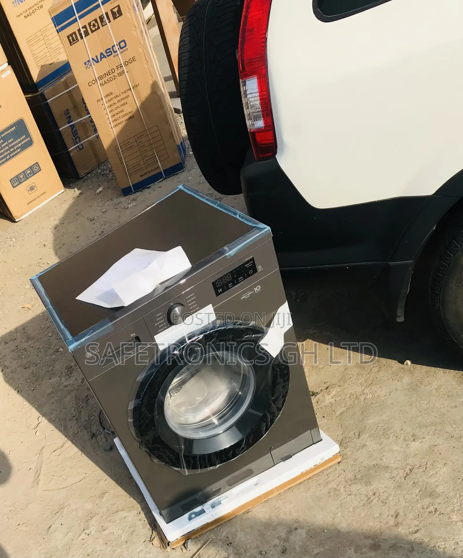 Fabulous Grey Lg Fullauto 8kg Inverter Smart Front Load
