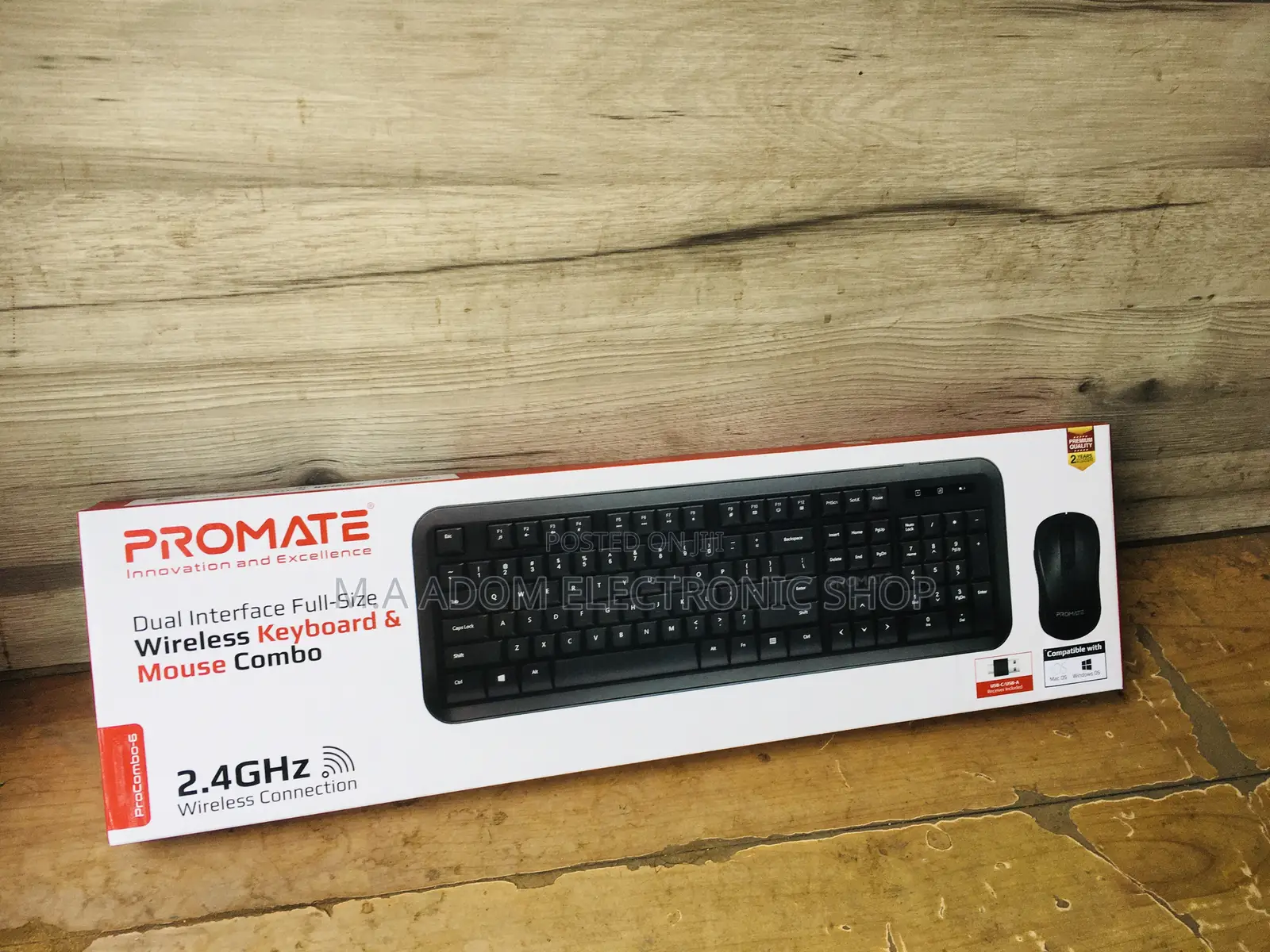 Promote Dual Interface Wireless Keyboard Mouse