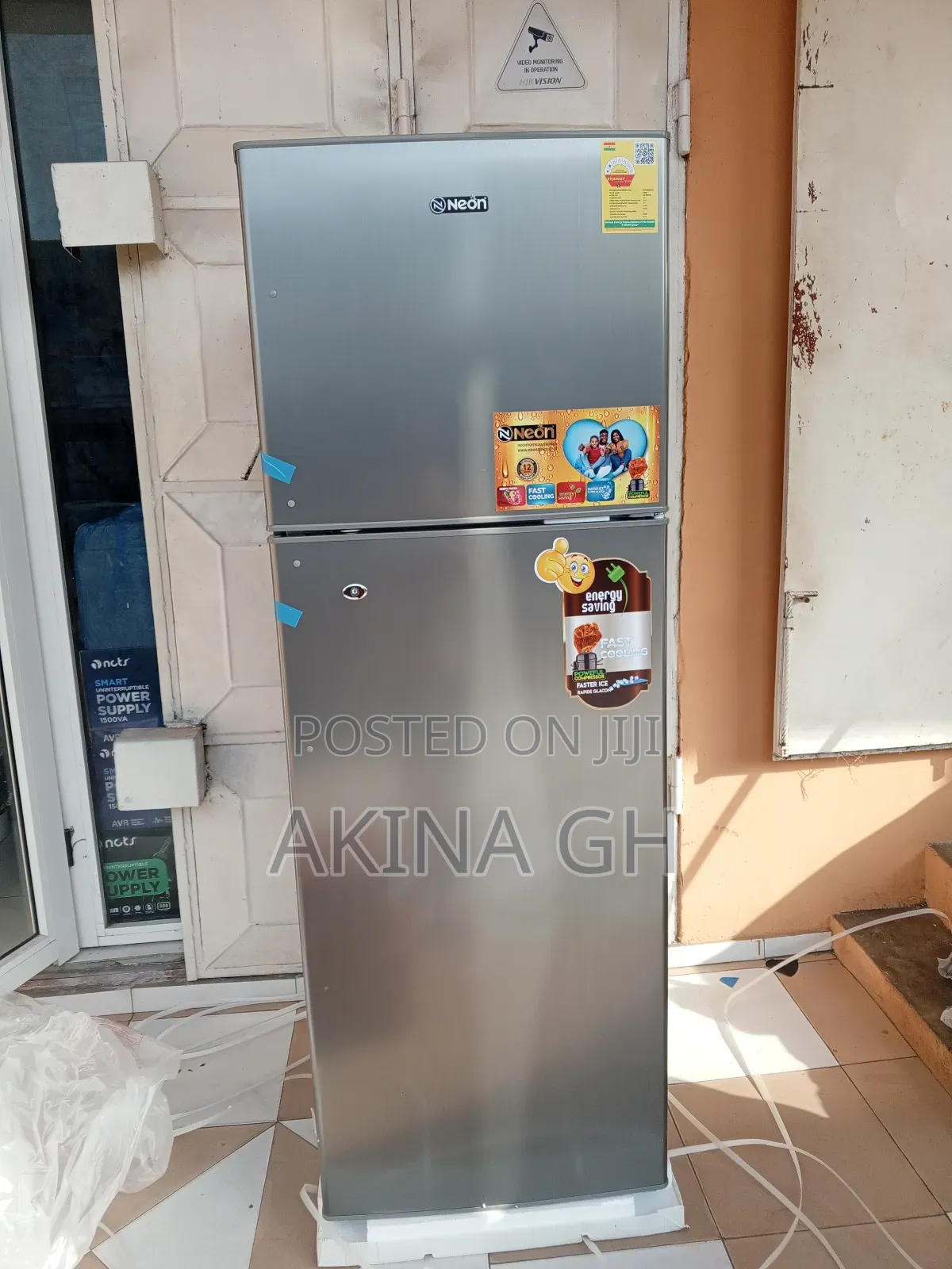 Neon 311ltrs Double Door Fridge