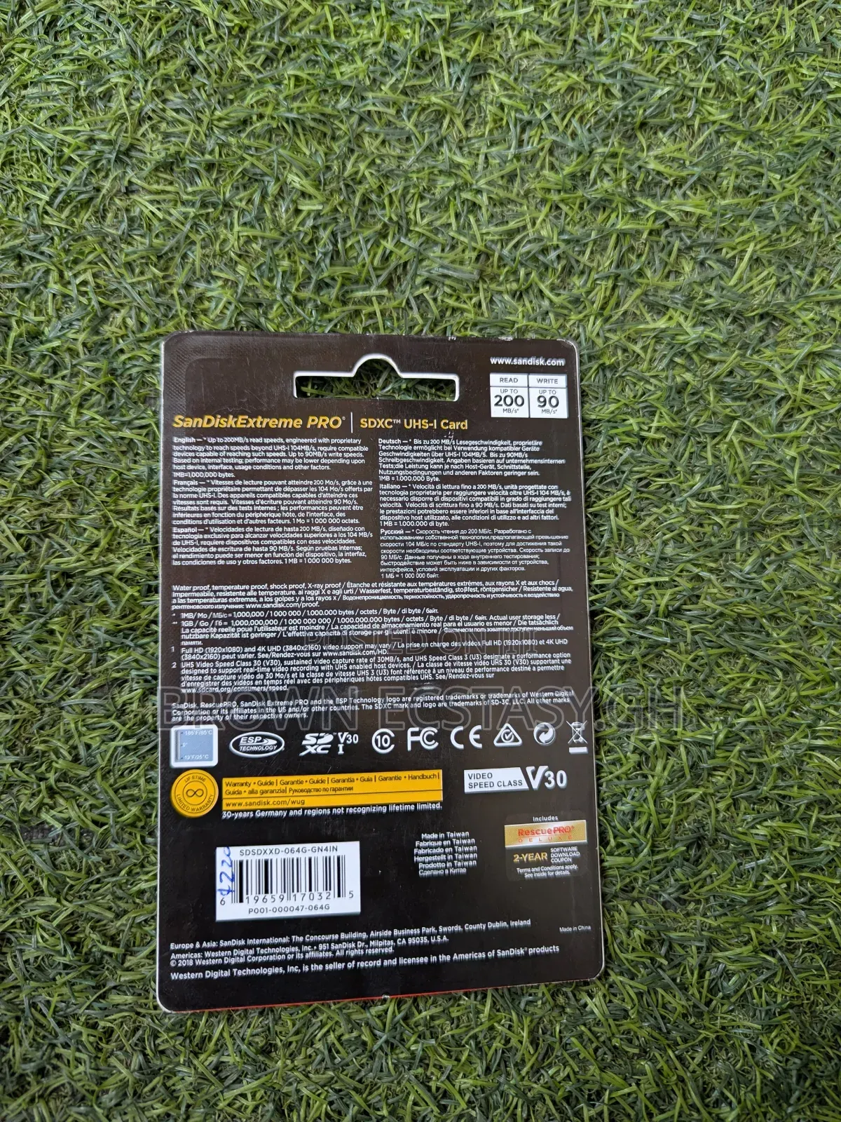 Sandisk Extreme Pro 64gb Camera Sd Card