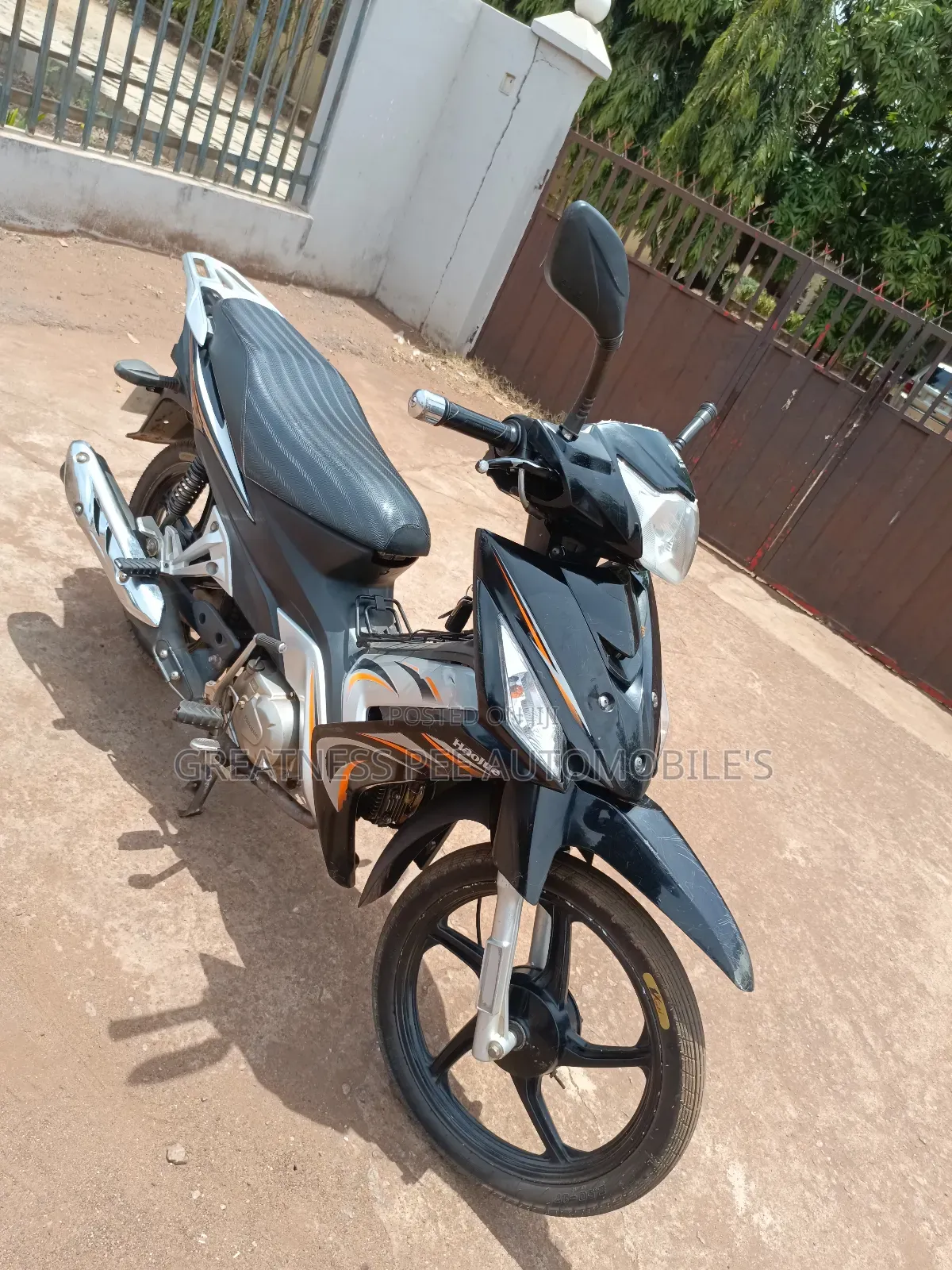 Haojue HJ110-5 2019 Black