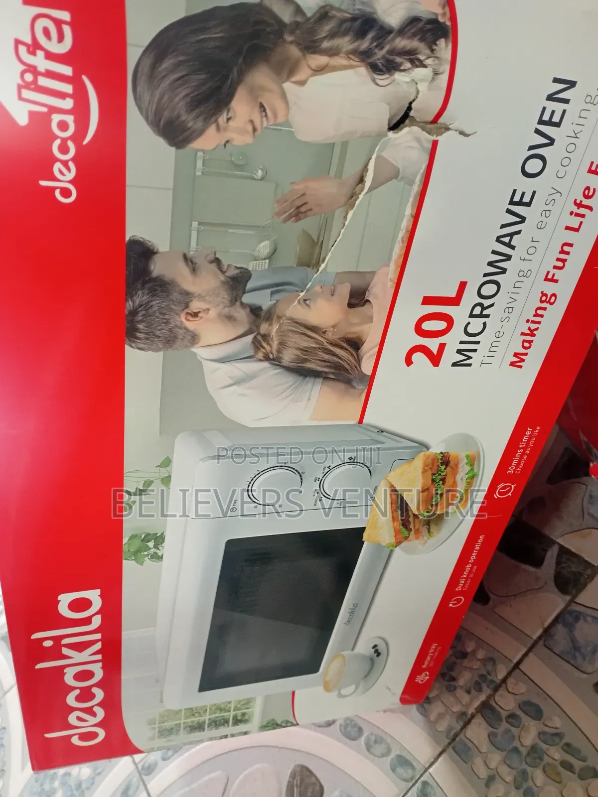 Smart Life Decakila Microwave Oven 20l Microwave