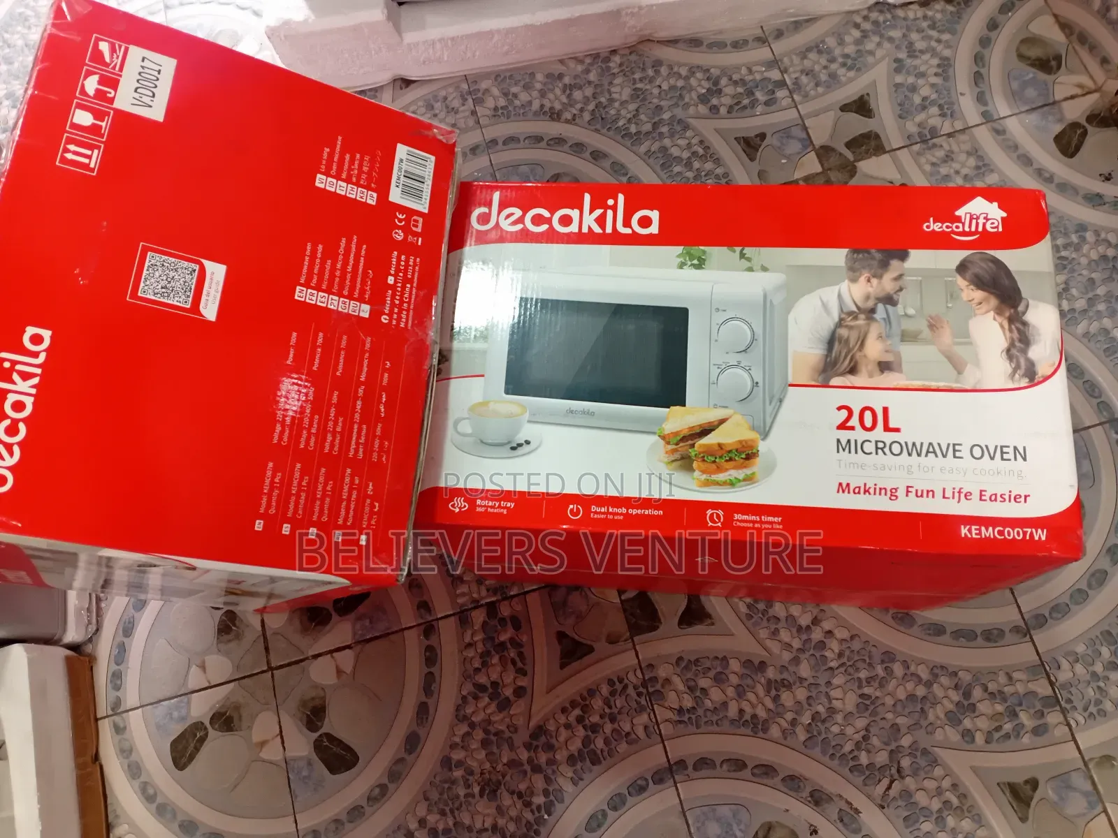 Perfect Easy Cook Decakila Microwave 20l Oven