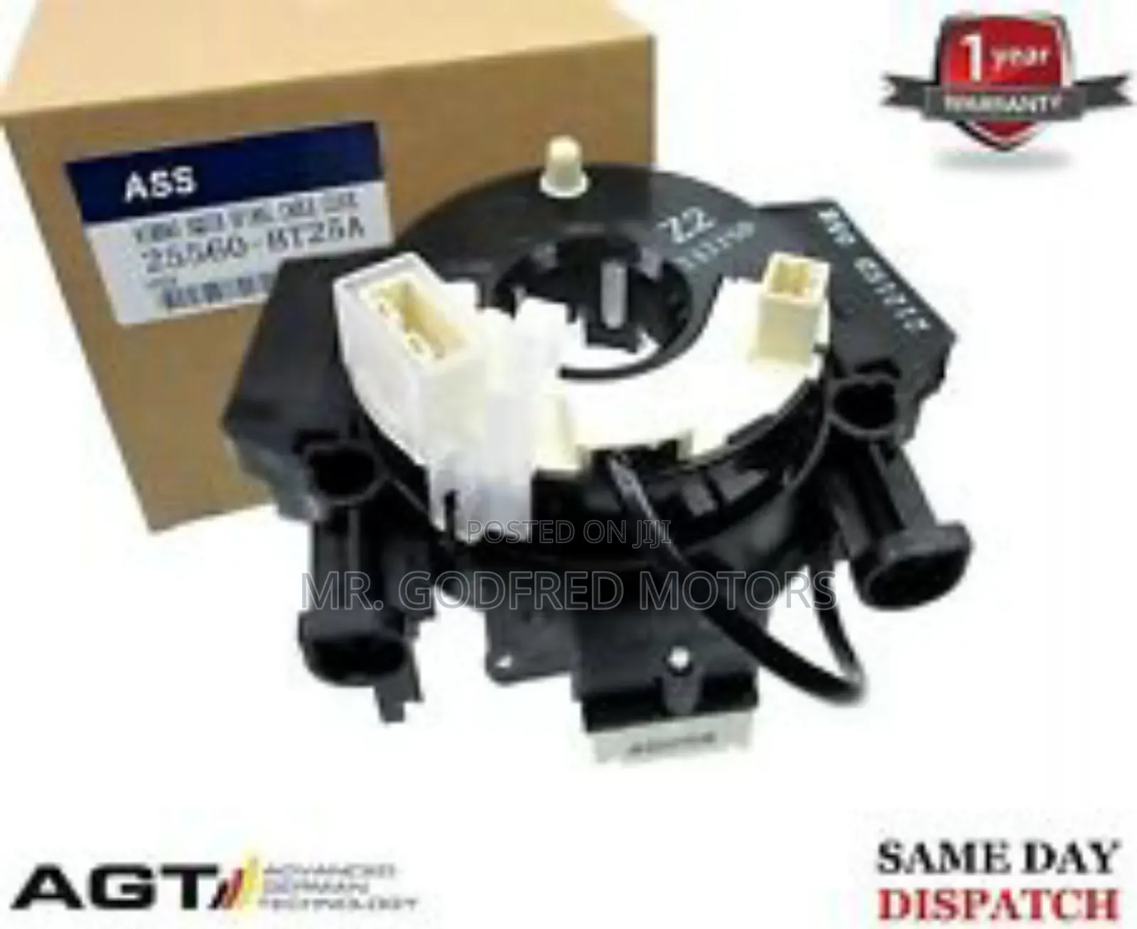 Nissan Sentra 2012-15 Clock Spiral. (Horn Plate). Original.
