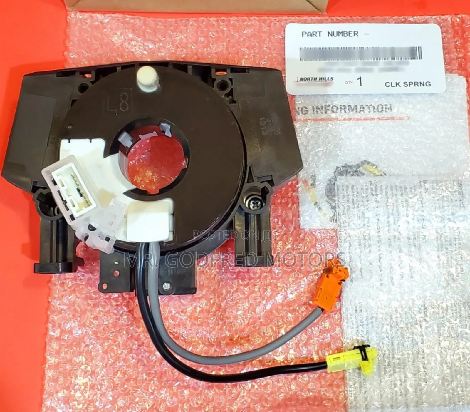 Nissan Juke 2011-15 Clock Spiral. (Horn Plate). Original