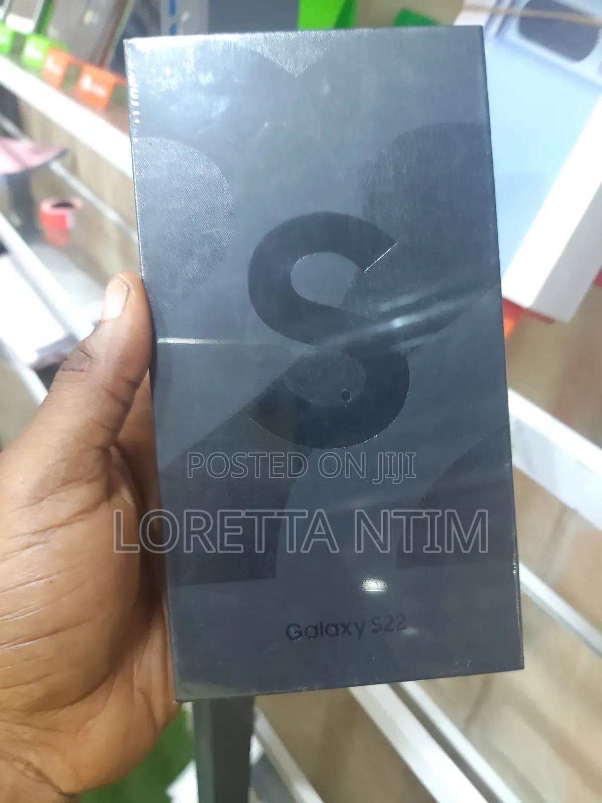 New Samsung Galaxy S22 5G 256 GB Black