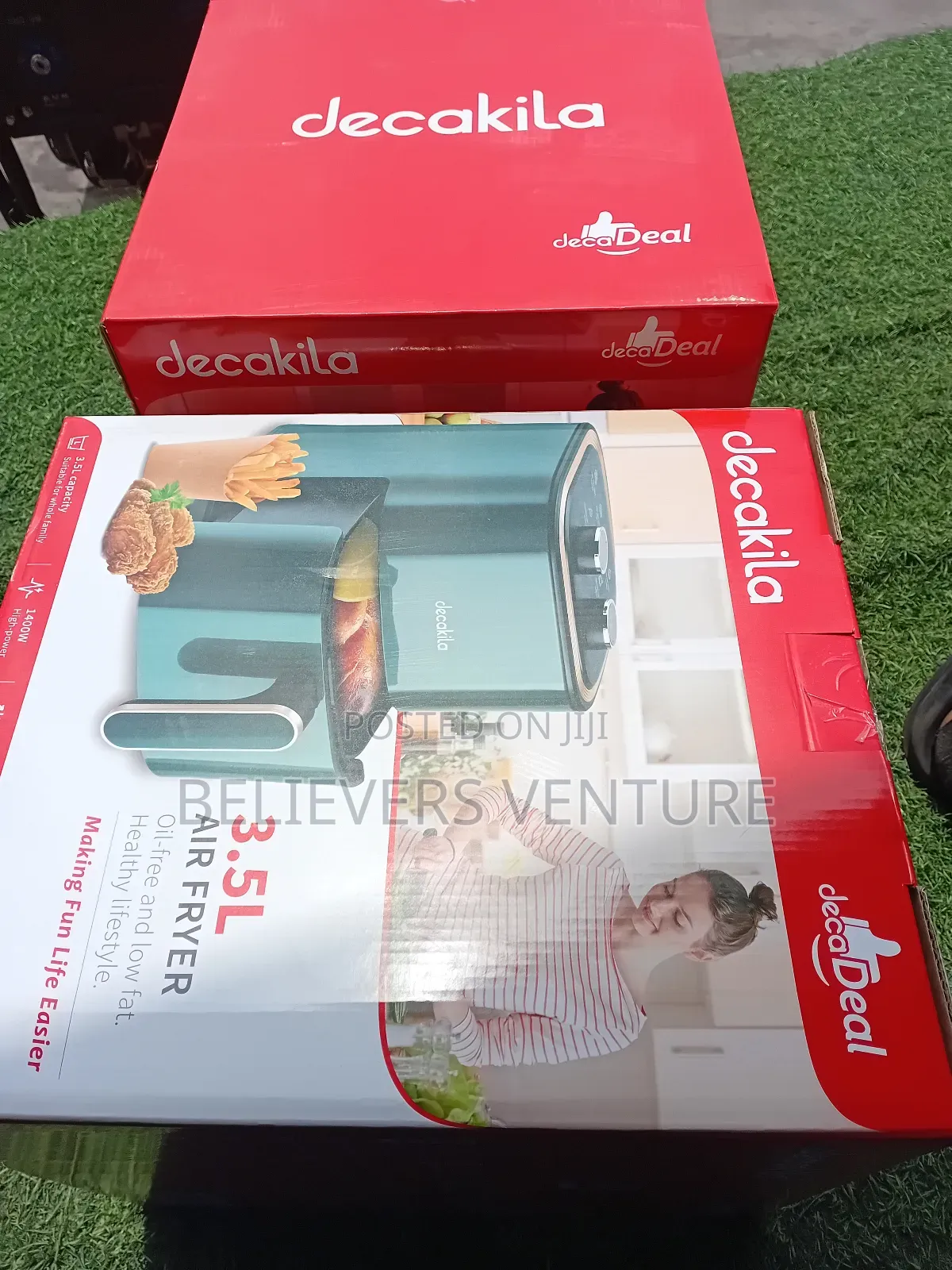 Dual Bottom Decakila 3.5l Air Fryer Deca Air Fryer