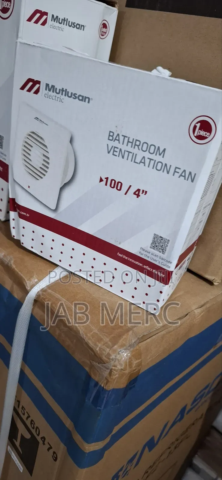 Mutlusan 4" Bathroom,Toilet,Extractor Ventilation Fan 4inche