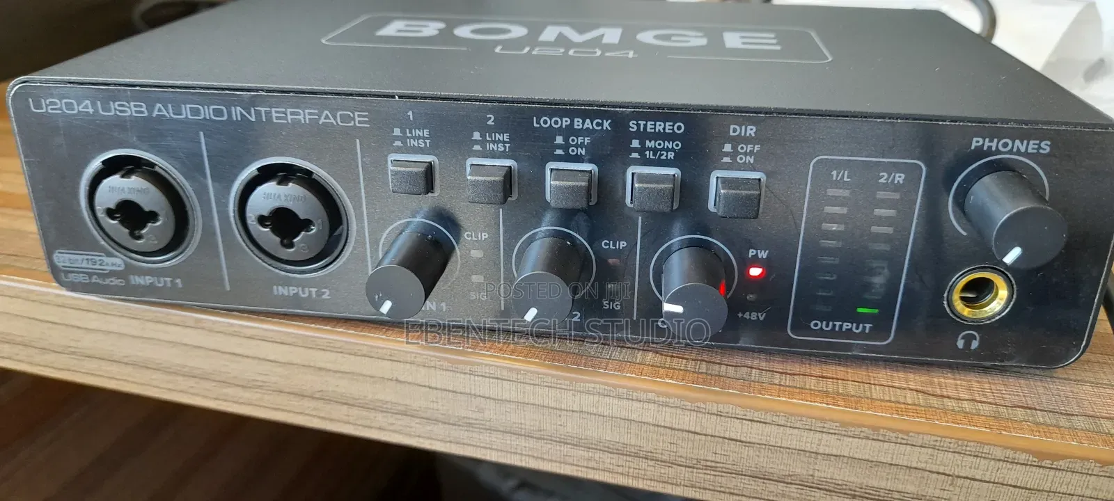 Bomge Audio Interface U204 Sound Card