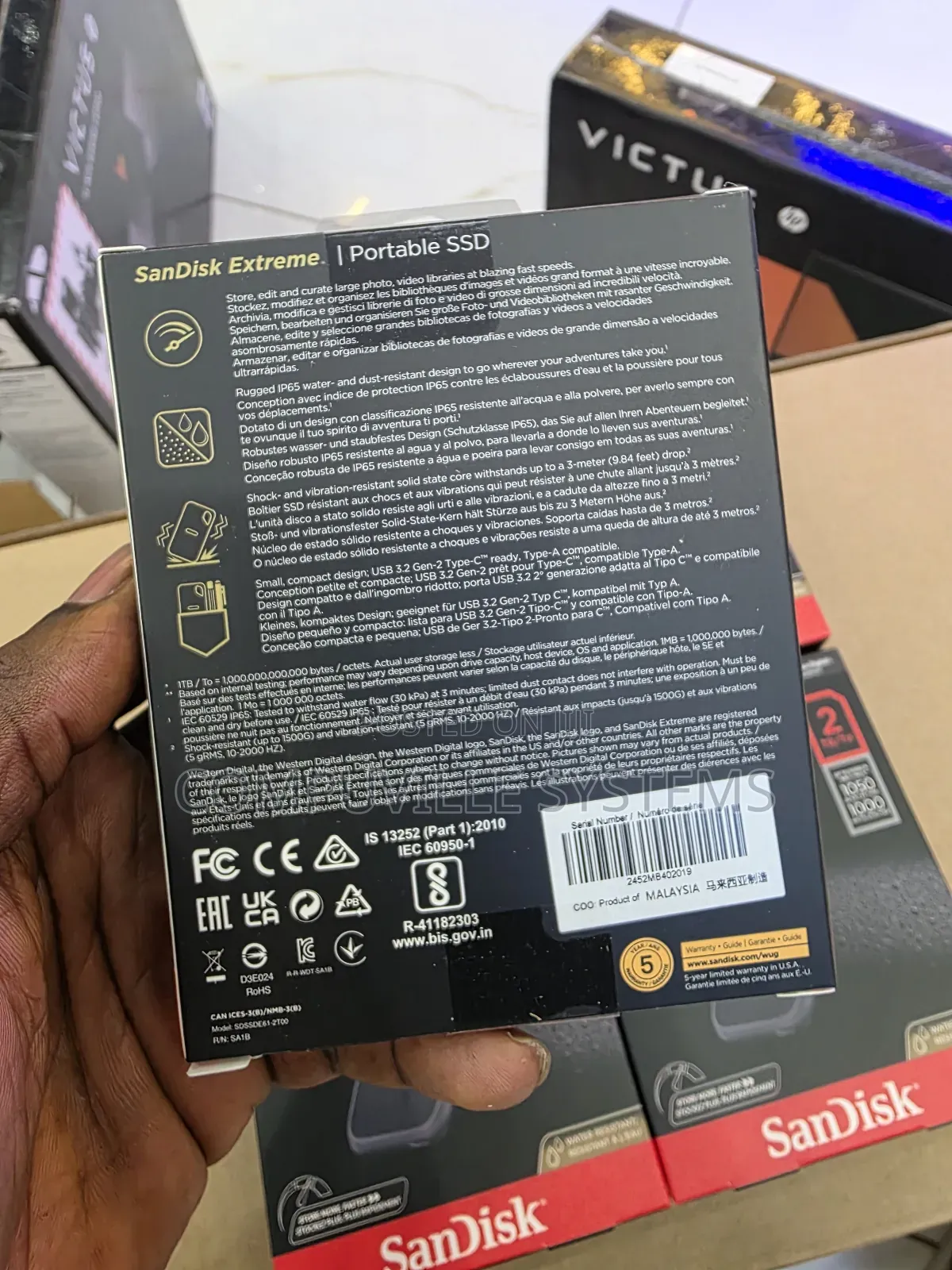 Sandisk Extreme Portable 2tb