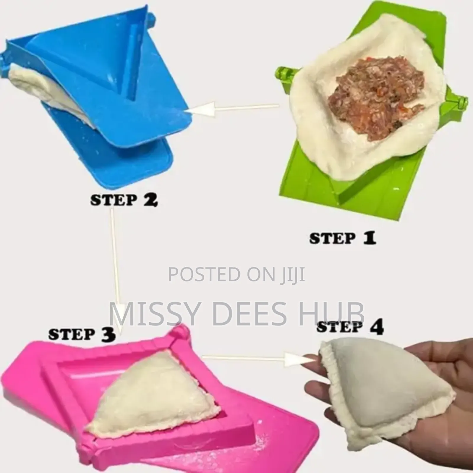 3pcs Samosa / Pie Cutter Set
