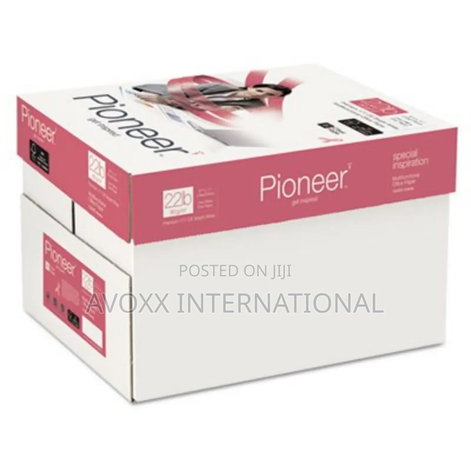 Pioneer Premium Multipurpose Paper,8.5 X 11,Bright White,500
