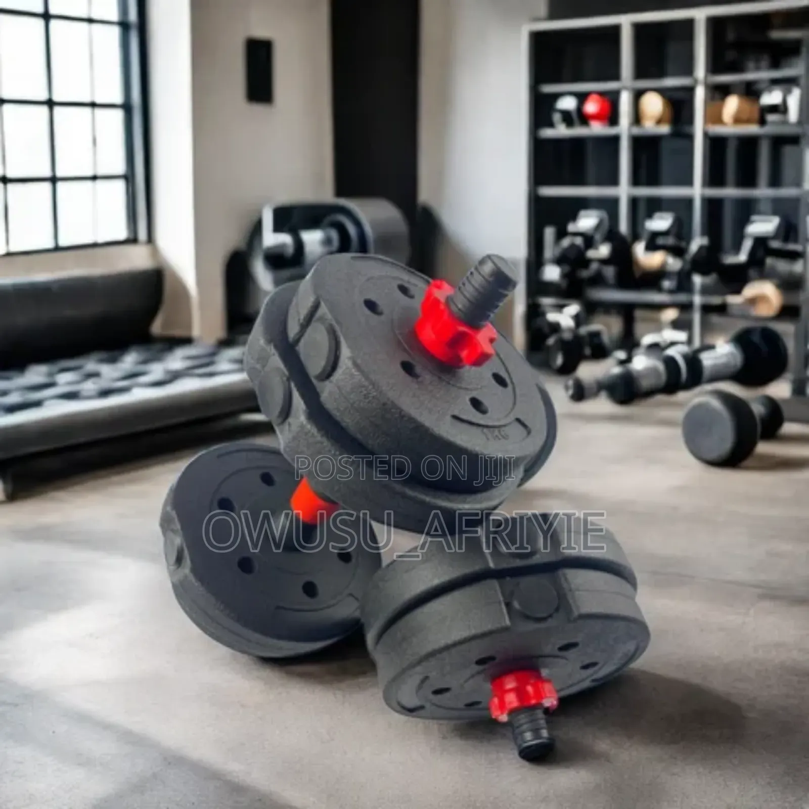 30kg Adjustable Barbel Kettlebell Dumbbell Set (Christmas Promo)