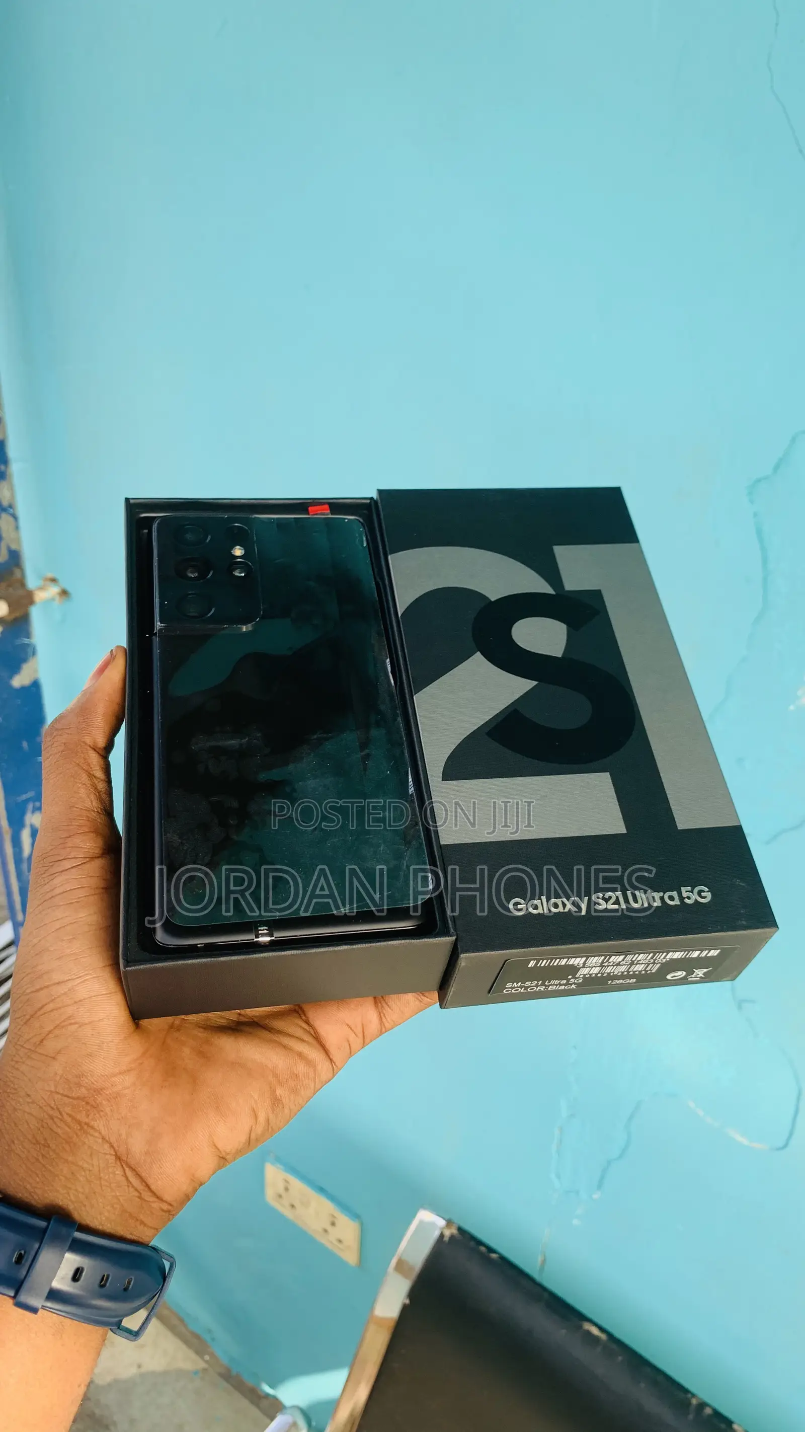 New Samsung Galaxy S21 Ultra 5G 256 GB Black