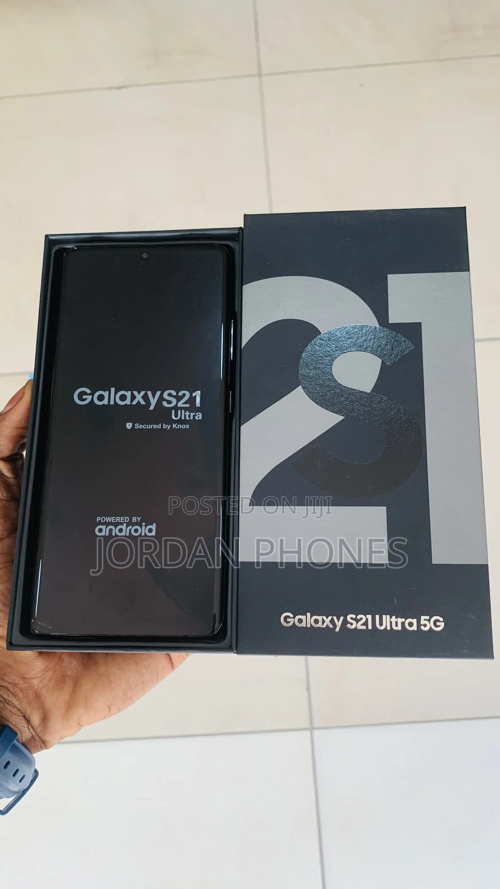 New Samsung Galaxy S21 Ultra 5G 256 GB Black