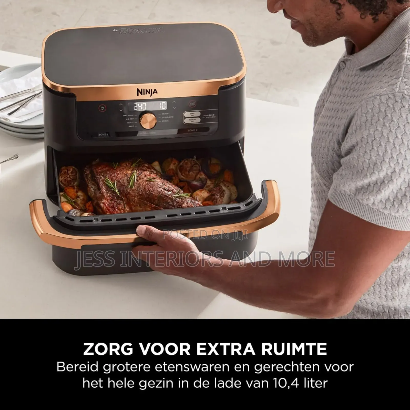 Ninja Foodi Flexdrawer Air Fryer 10.4l