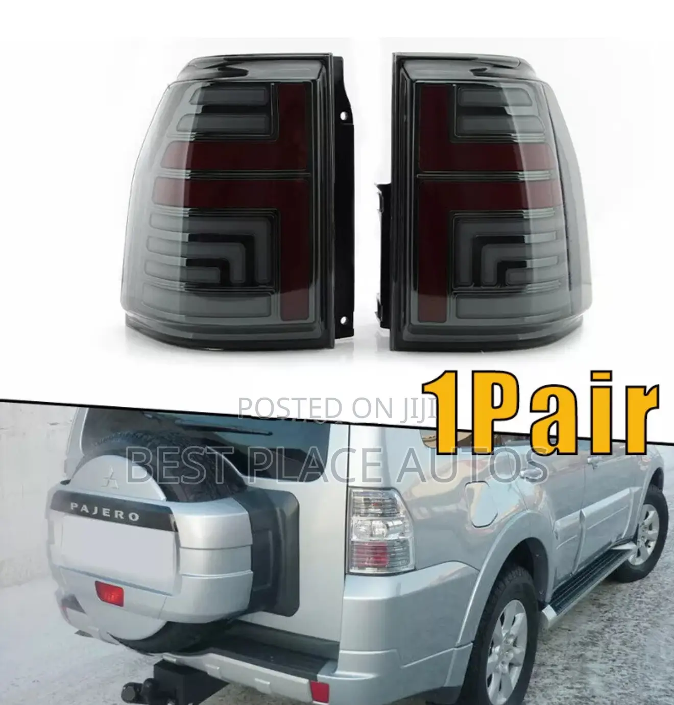 Mitsubishi Pajero 20-4- 2019 Spec Tail Light