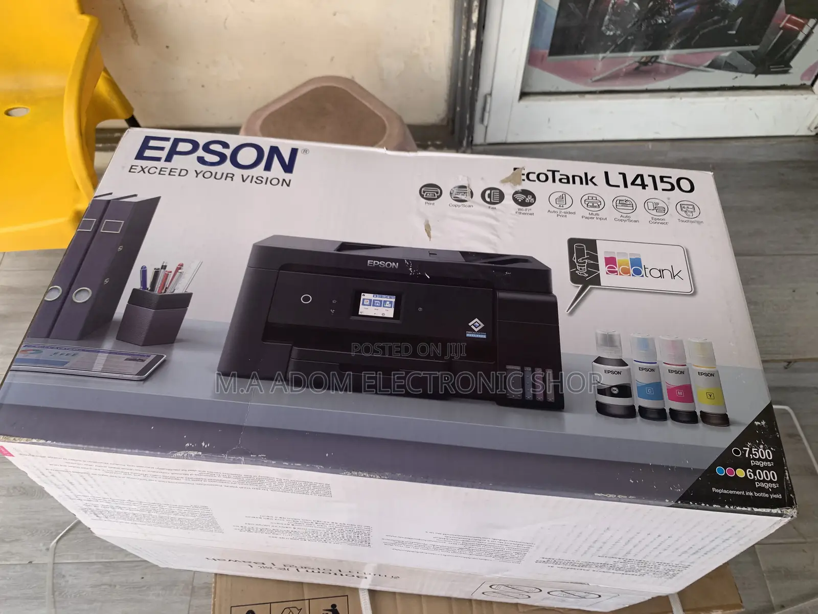 Epson L14150 Eco Tank A3/A4 Copy Print Scan Adf Printer