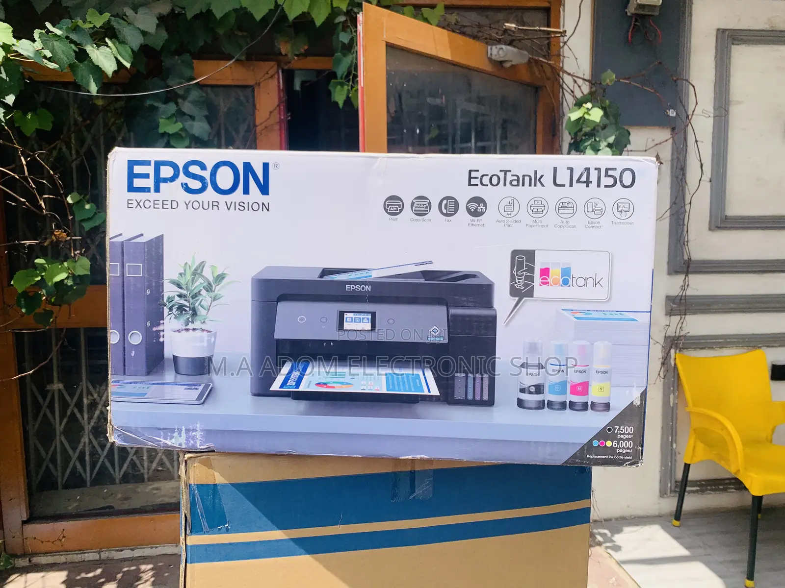 Epson L14150 Eco Tank A3/A4 Copy Print Scan Adf Printer