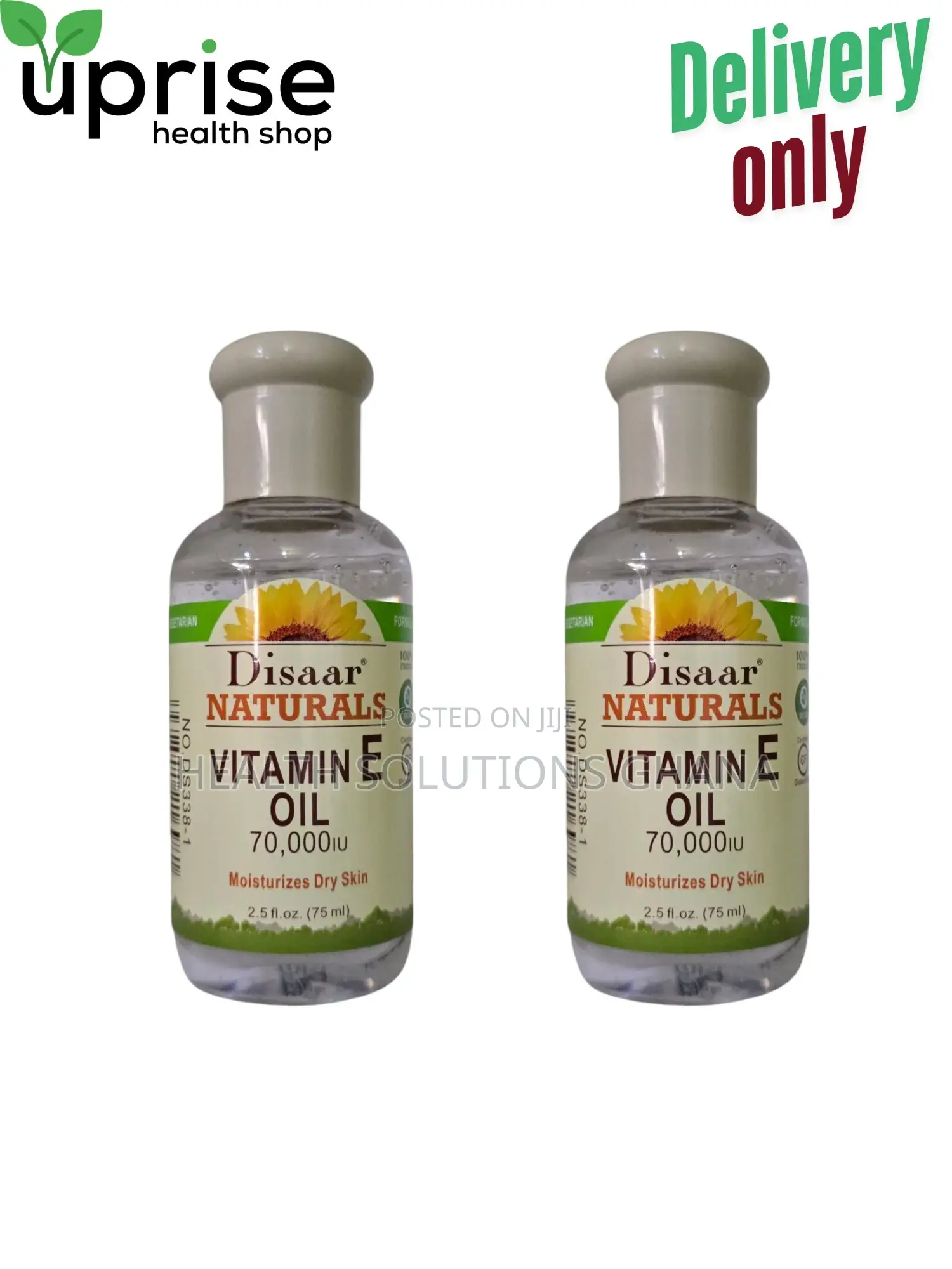 Disaar Naturals Vitamin E Oil – 75ml (Pay After Delivery)
