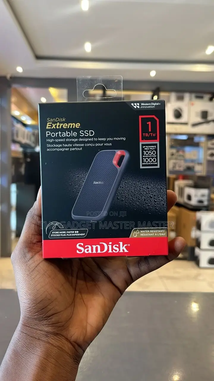 Sandisk 1tb Extreme Portable SSD